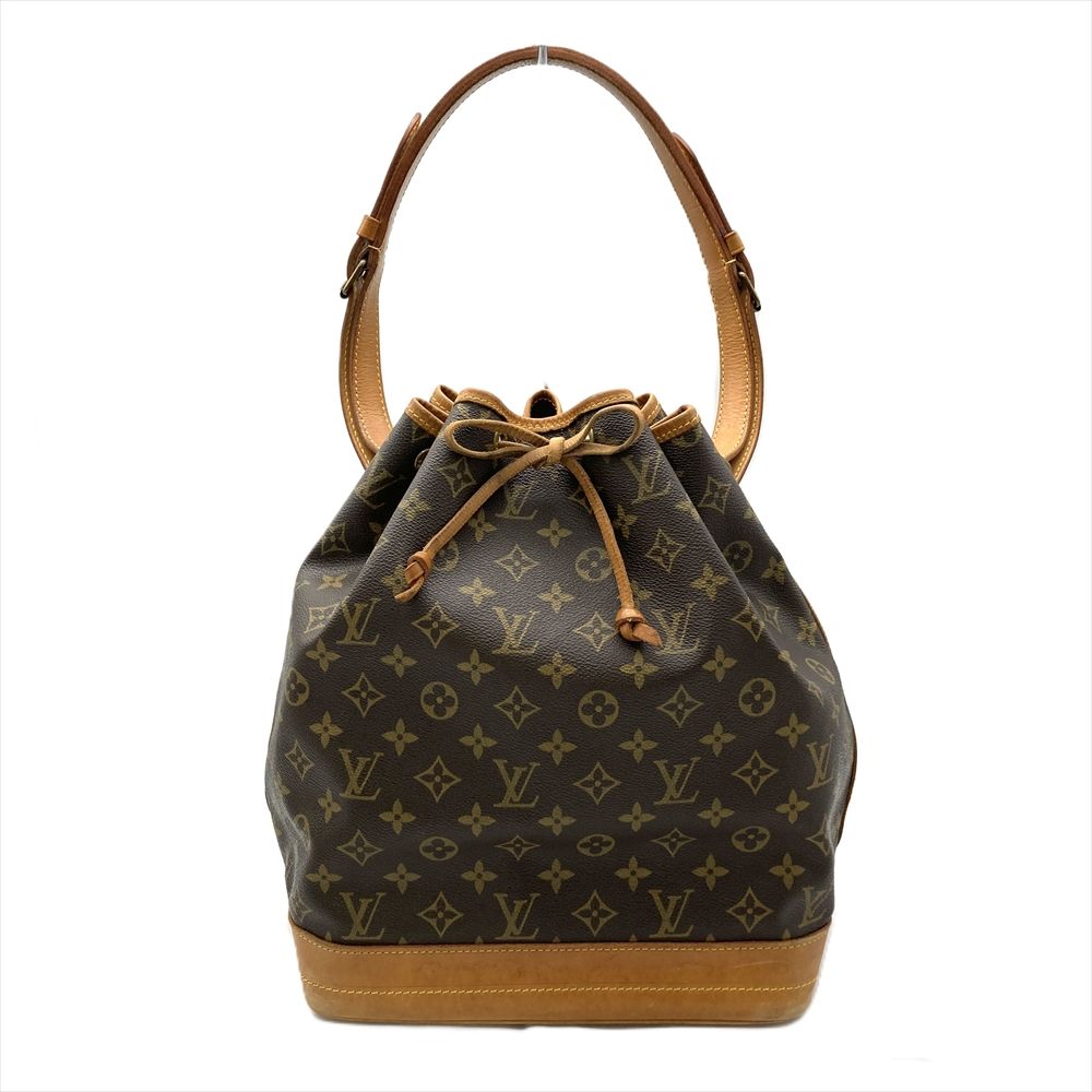 ルイヴィトン LOUIS VUITTON ノエ ショルダーバッグ モノグラム キャンバス M42224 ブラウン ゴールド金具 AR9001 レディース【中古】