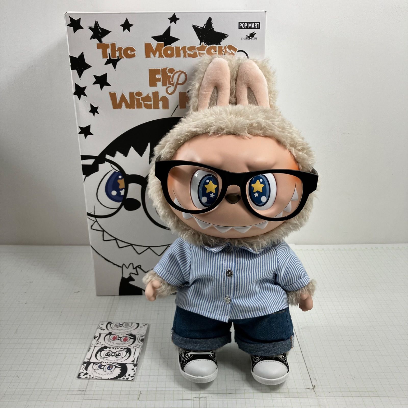 瀬戸店】THE MONSTERS LABUBU FLIP WITH ME ぬいぐるみ POP MART【731