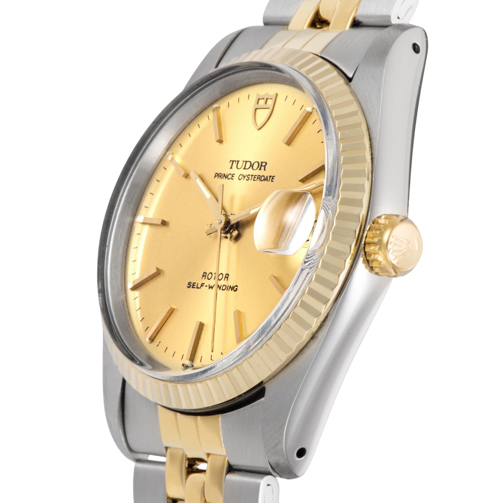 TUDOR 74033 SS/YG × SS/YG 自動巻き TUDOR チューダー / チュードル プリンスデイト 74033 SS/YG【中古