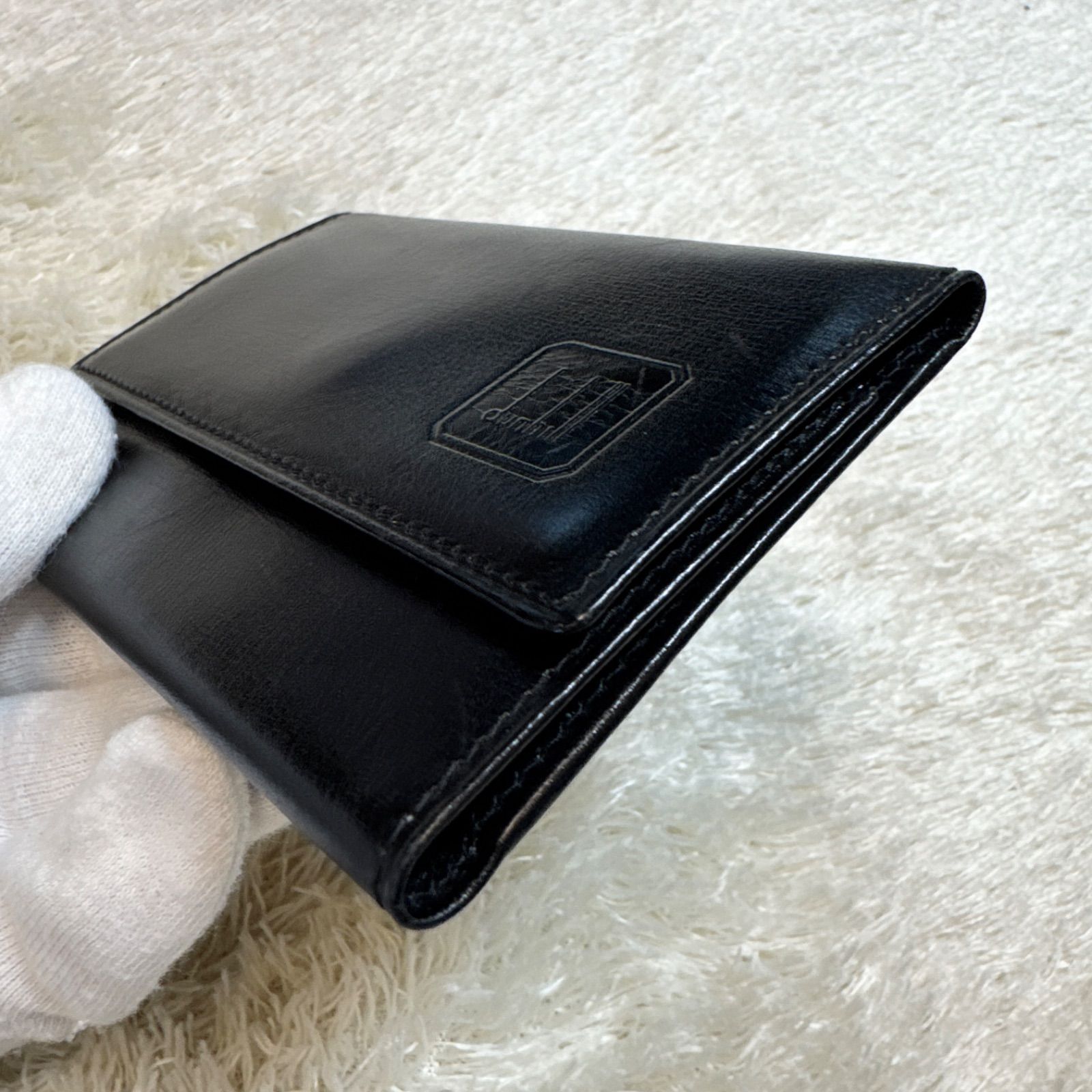 【KINちゃん ✨】　極美品　dunhill ケース レザー 美品】dunhill ダンヒル キーケース レザー 本革 ブラック - メルカリ