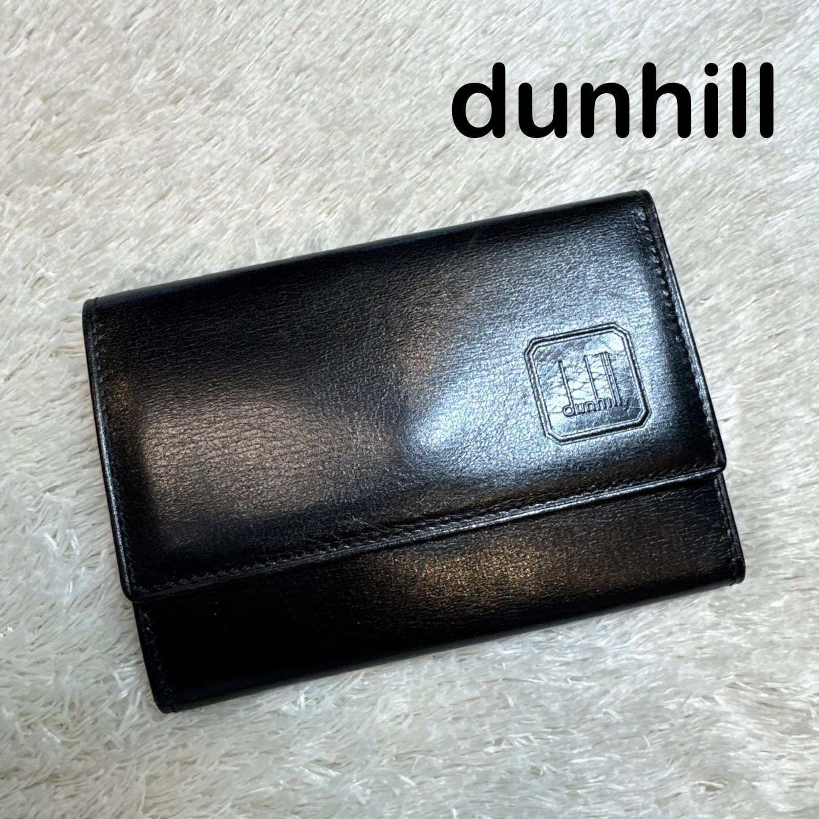 美品】dunhill ダンヒル キーケース レザー 本革 ブラック - メルカリ