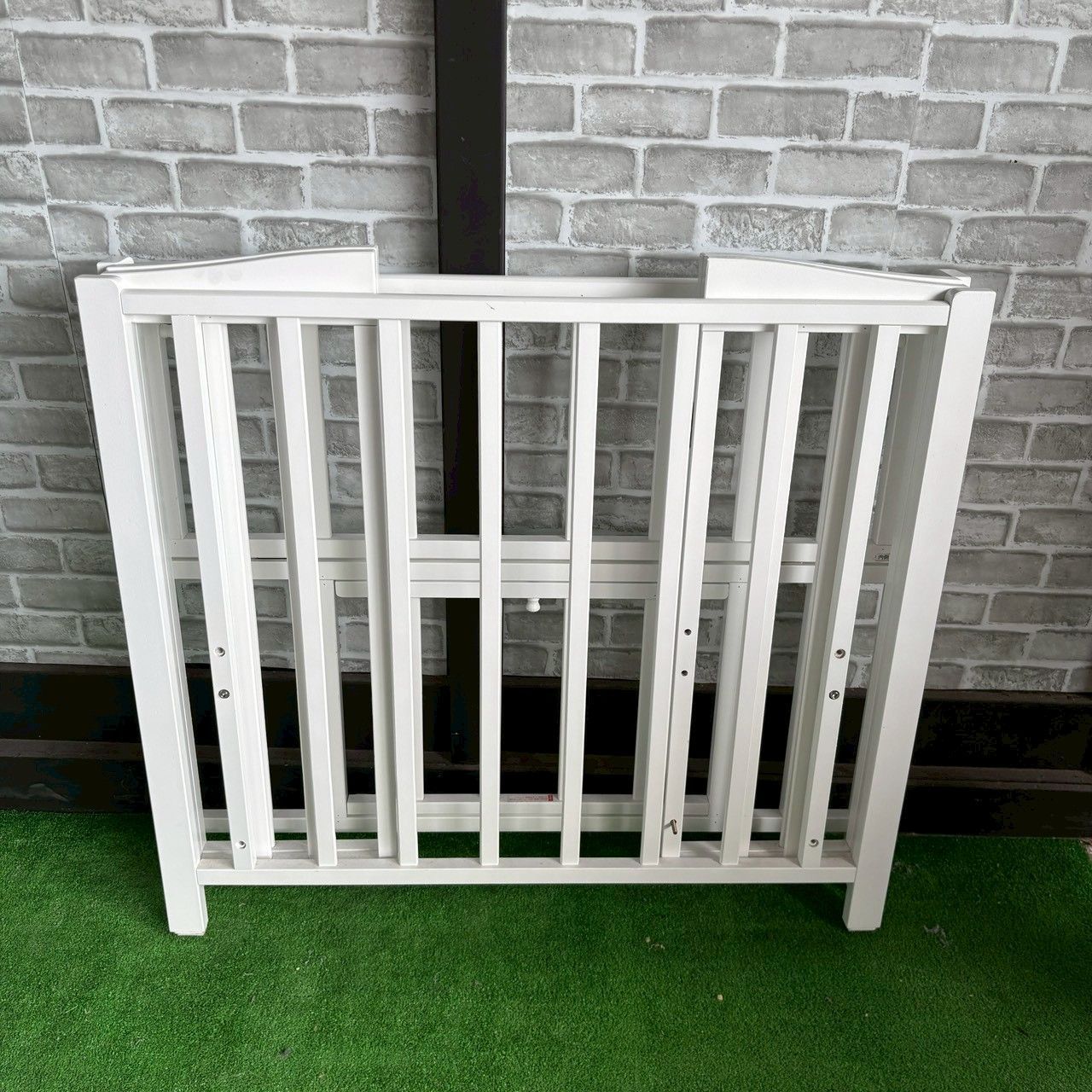 KATOJI カトージ ベビーベッド ホワイト 60×90 折りたたみ コンパクト