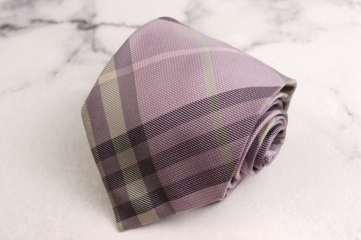 バーバリーロンドン ブランド ネクタイ ノバチェック シルク イタリア製 PO メンズ ピンク BURBERRY LONDON 【中古】 4,960円