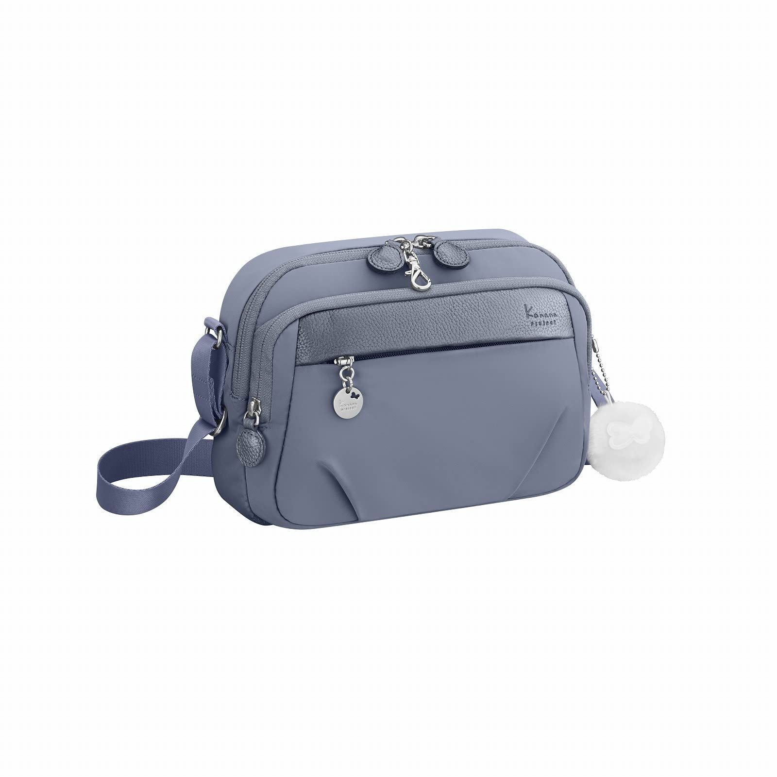 新品 [カナナ プロジェクト] ショルダーバッグ PJ1-4th 抗ウイルスポケット搭載 レディース 小さめサイズ 多機能 No.67641 ラベンダー H17×W24×D6cm