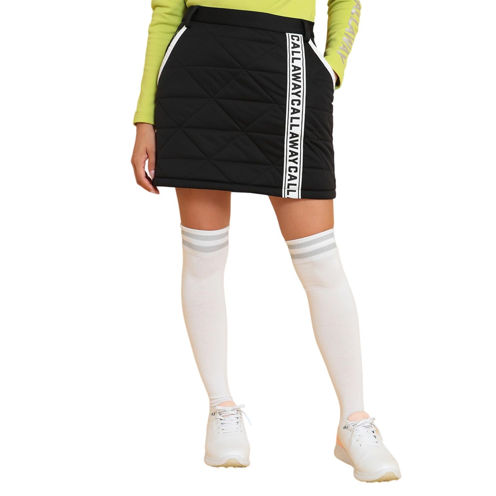 新品 [キャロウェイ] レディース スカート (スターストレッチ:撥水性・透湿性・防風性) / ゴルフ / C24228209 1010_ブラック L 8,654円