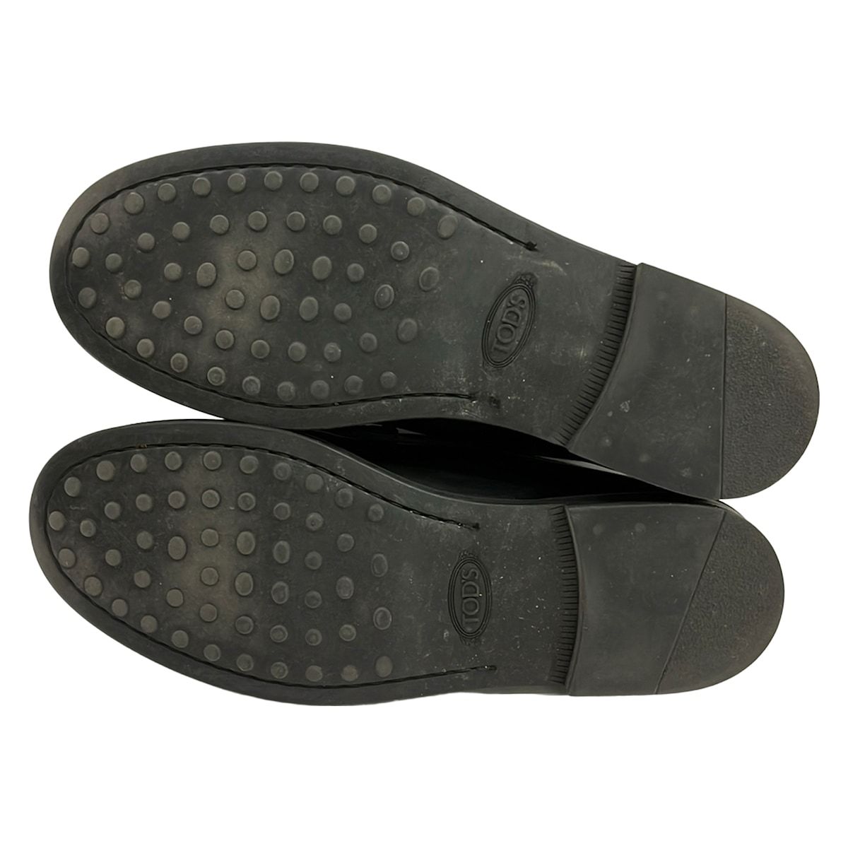 TOD'S(トッズ) ローファー 37 1/2 レディース - 黒 タッセル レザー