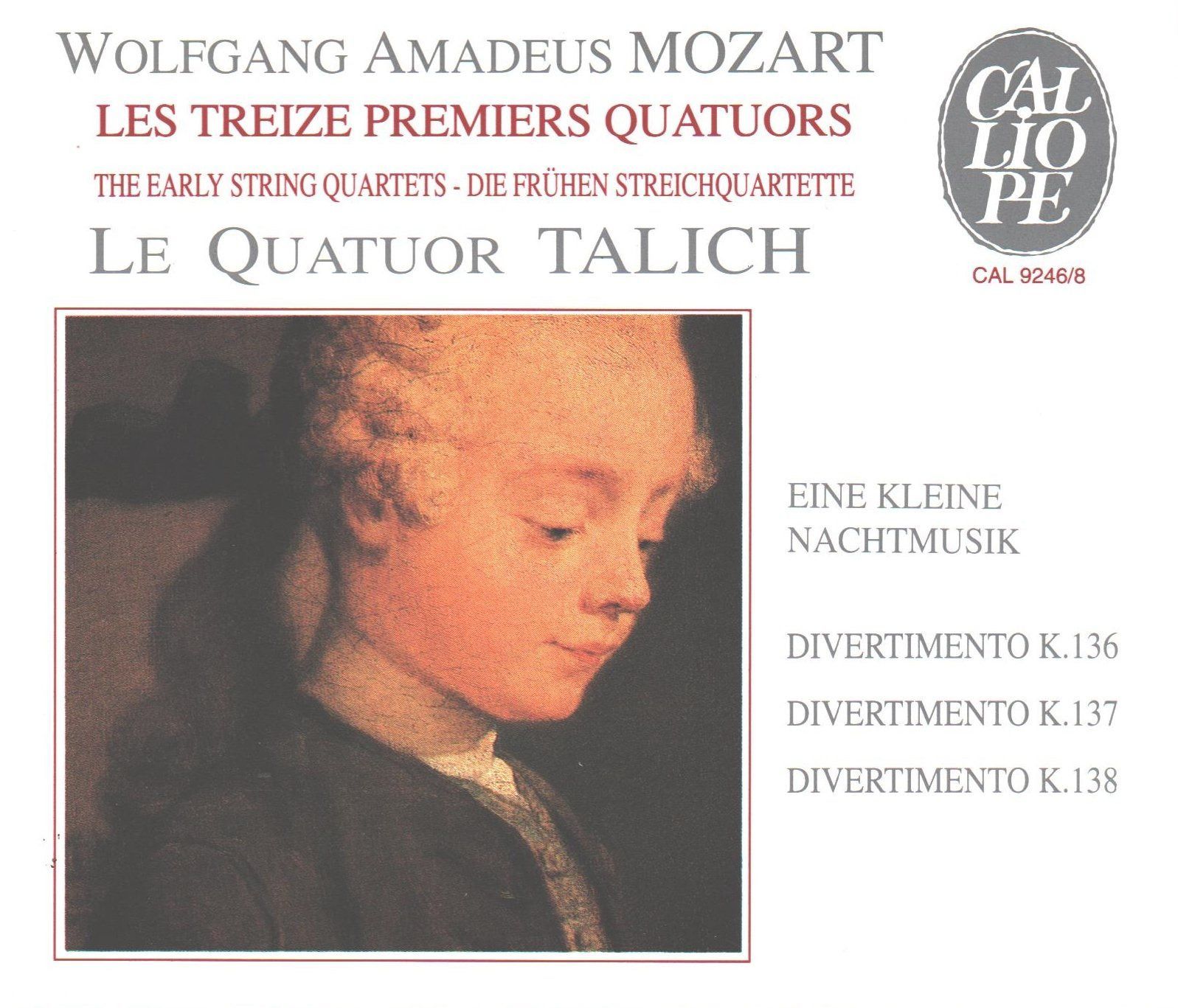 【CD】Early Quartets