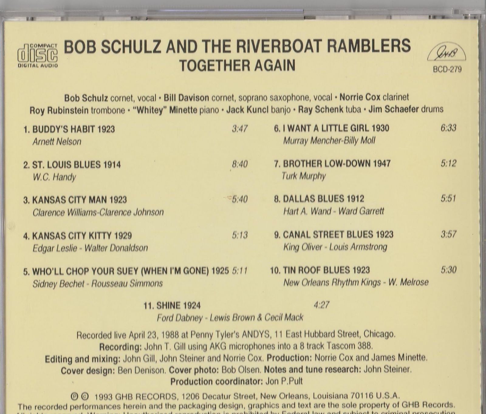 【CD】Together Again