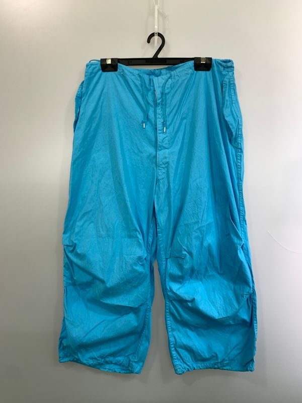 【中古品】 U.S.ARMY ユーエスアーミー 後染め SNOW CAMO OVER PANT カモ オーバー パンツ ボトムス 【157-260520-AS-34-min】