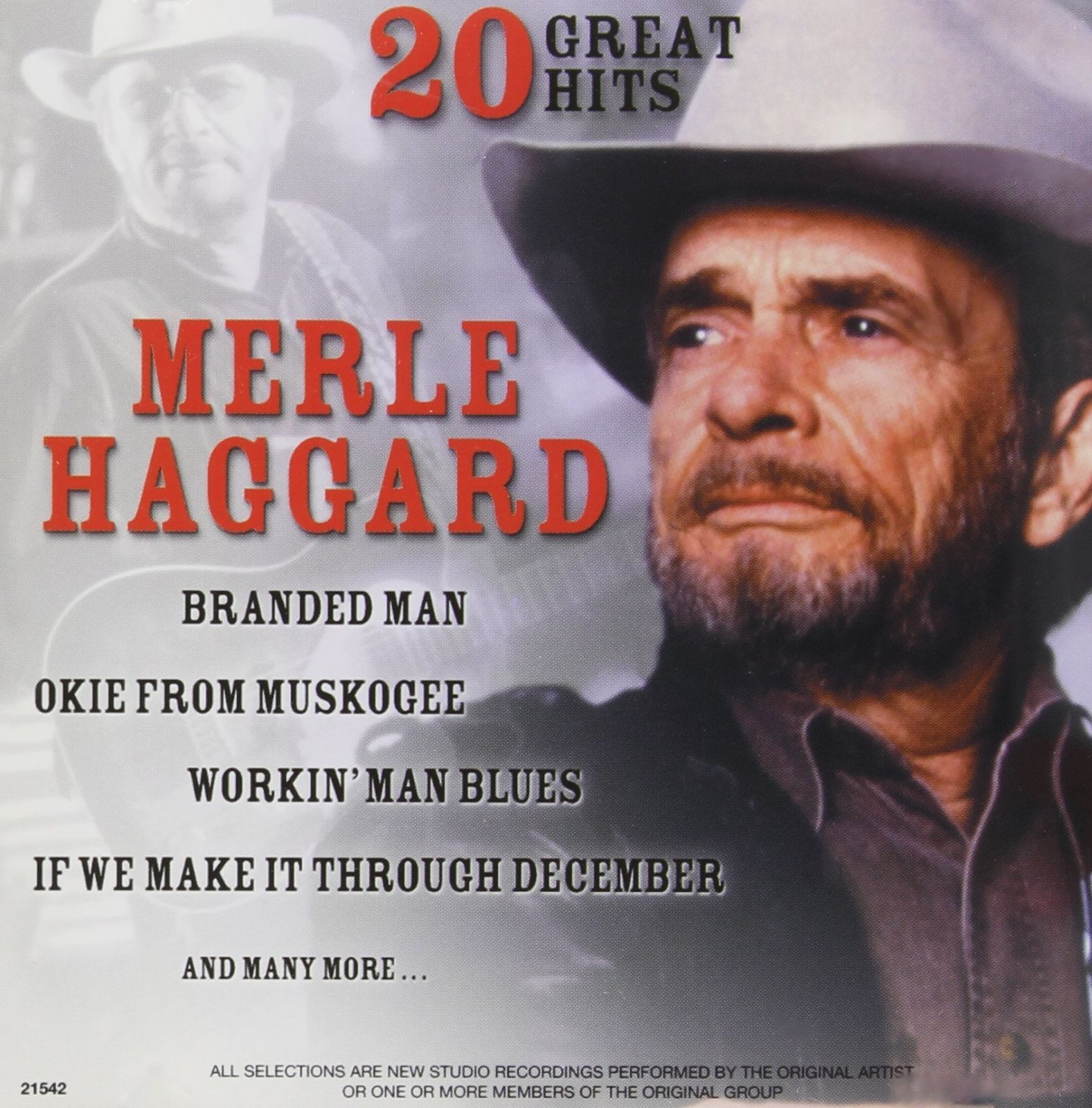 【CD】Haggard,Merle: 20 Great Hits