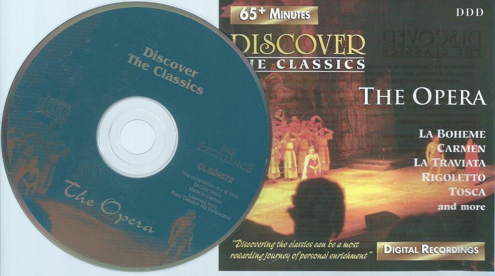 【CD】Discover the Classics: Opera