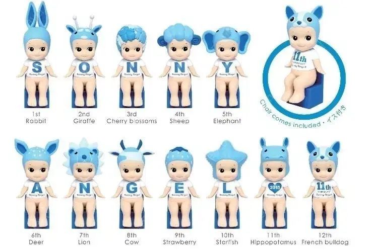 Angel Sonny Series Box 11th Anniversary Blind Mini Authentic - 0 