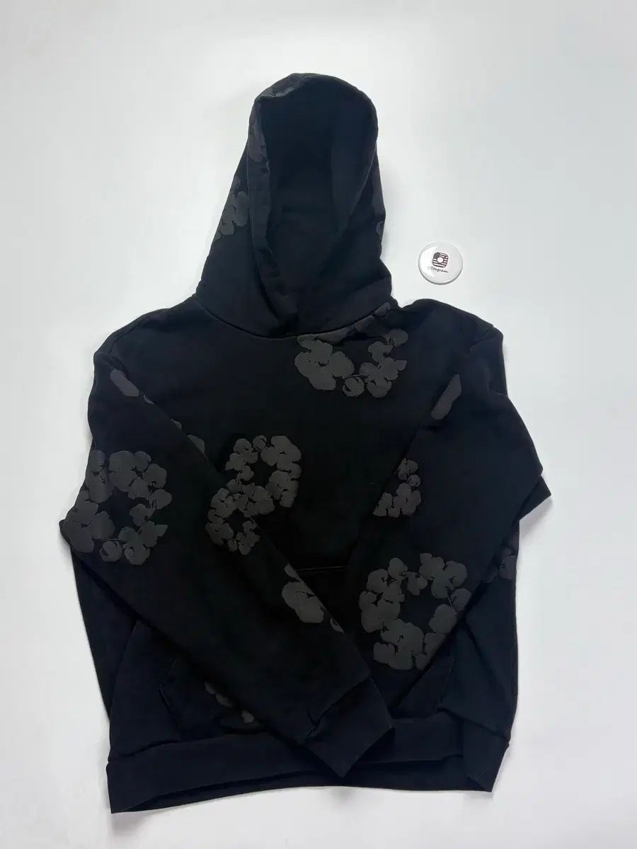 Denim tears ブラック フーディー L