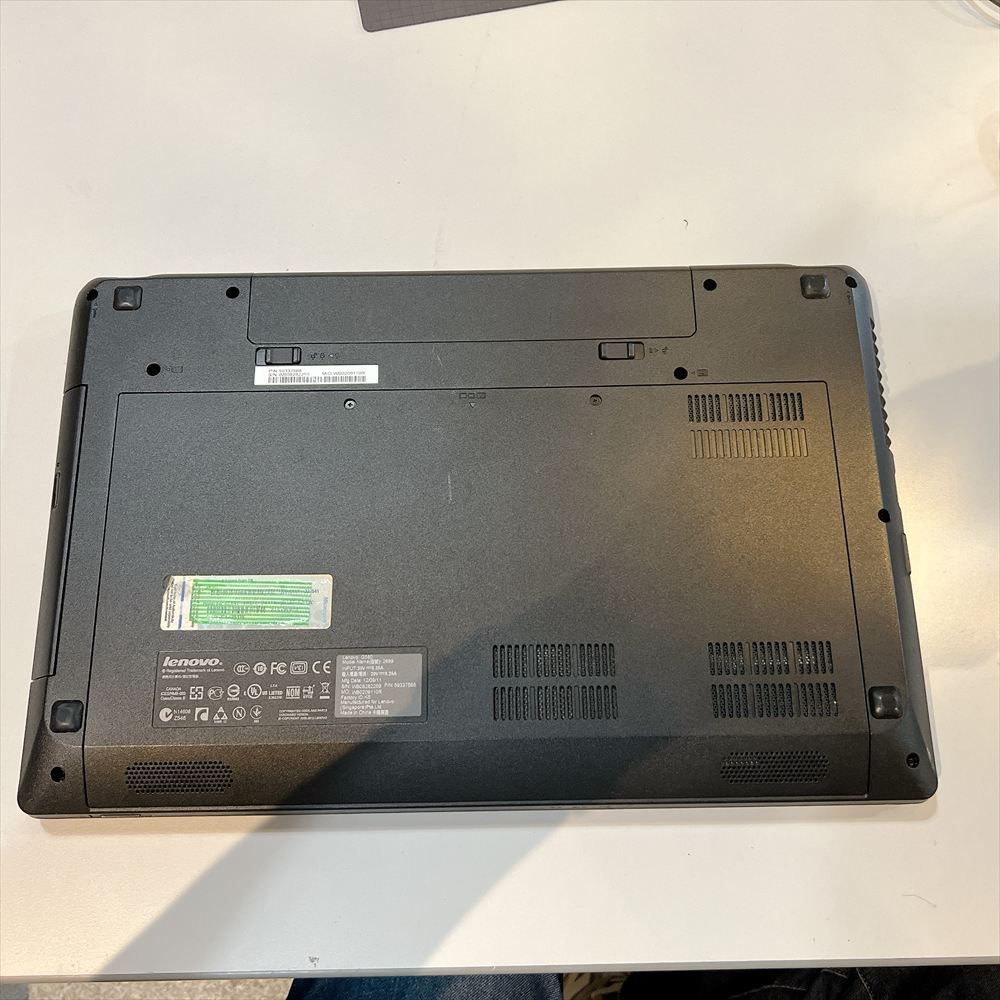 ジャンクPC】 LENOVO G580 ノートPC メモリなし HDDなし HJ-0020