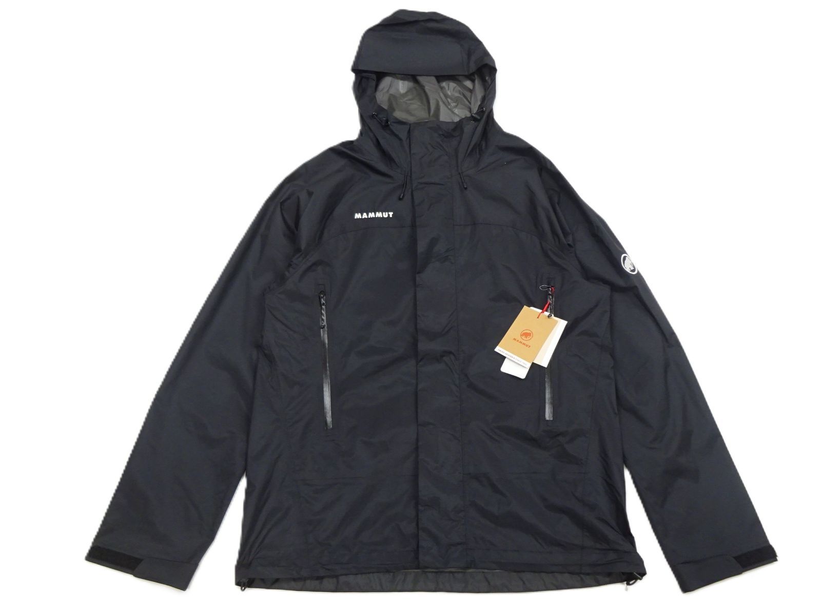 26SS【未使用タグ付】MAMMUT マムート マイクロレイヤー 3.0 ハード シェルフーデッド ジャケット 1010-28652 メンズ パーカー 黒