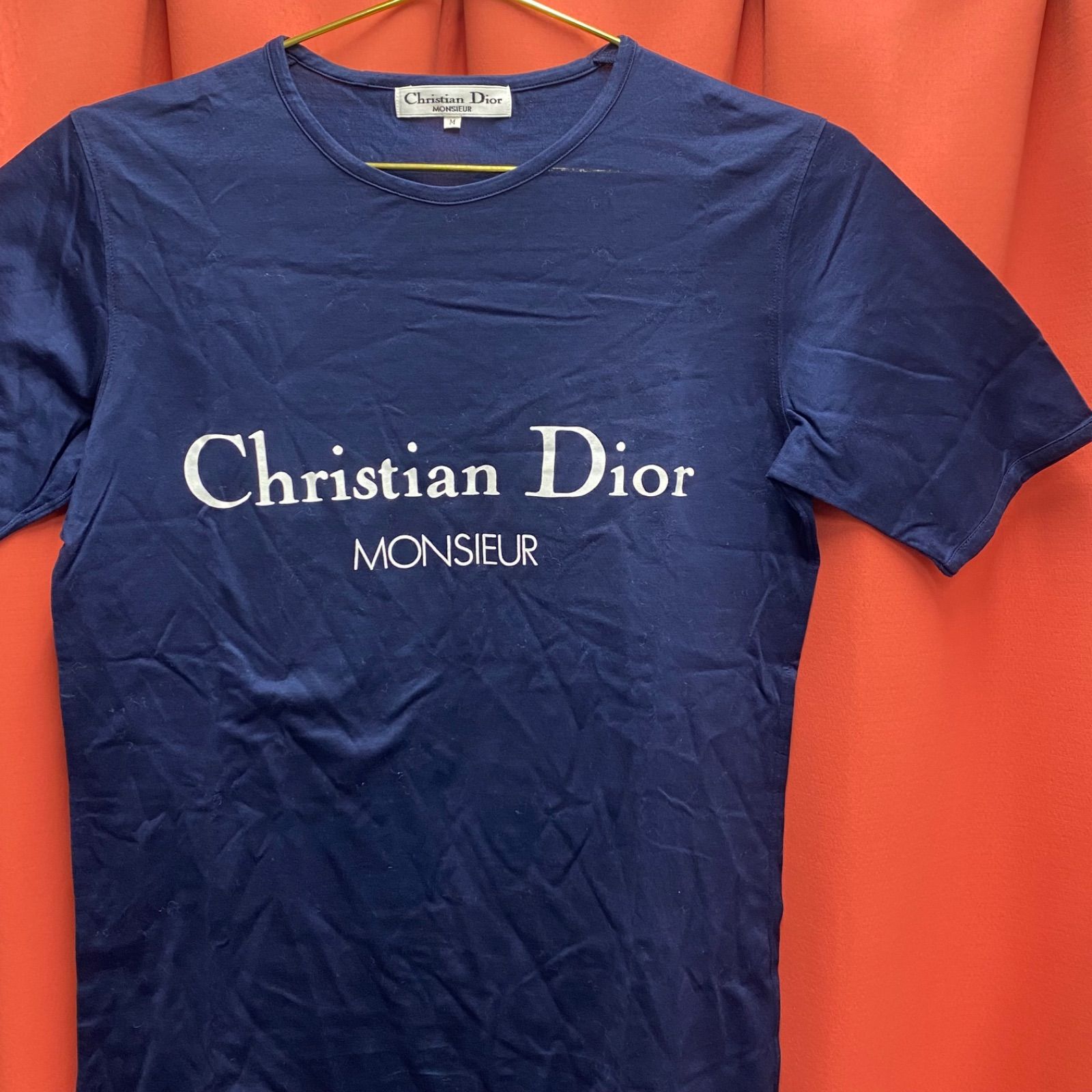 希少な90s！ Christian Dior クリスチャンディオール ロゴ Tシャツ