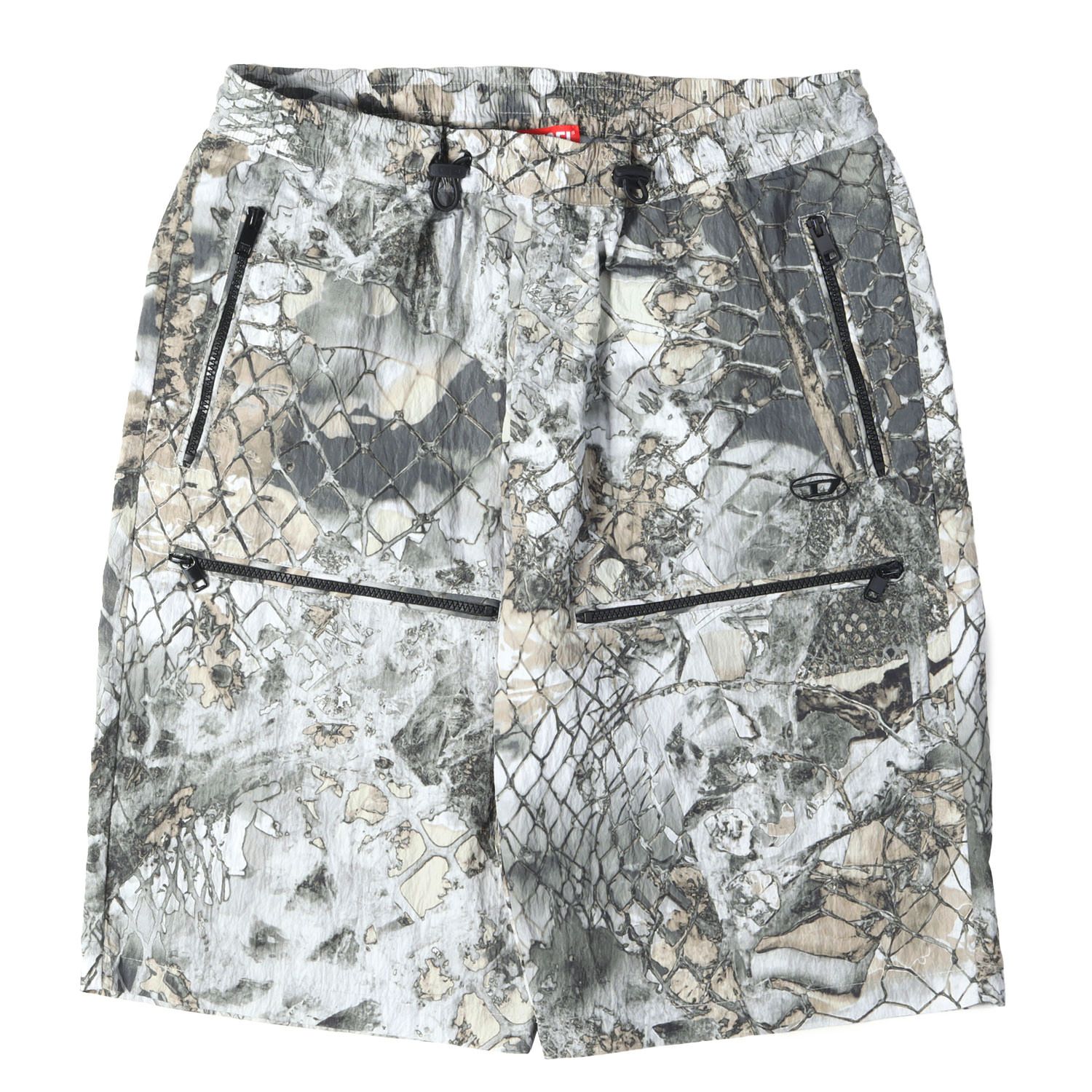 【美品】DIESEL ディーゼル パンツ 迷彩 サイズ:52 | 近年モデル カモフラージュ ナイロン イージーショーツ(P-MCKELL-SHORT-A) | ボトムス ショートパンツ【メンズ】【中古】