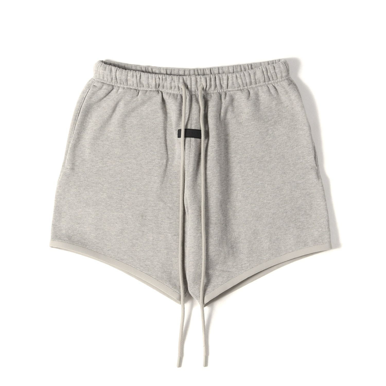 FEAR OF GOD フィアオブゴッド パンツ ヘザーオートミール系 サイズ:S | FOG ESSENTIALS スウェット ショーツ | ボトムス ショートパンツ【メンズ】【中古】