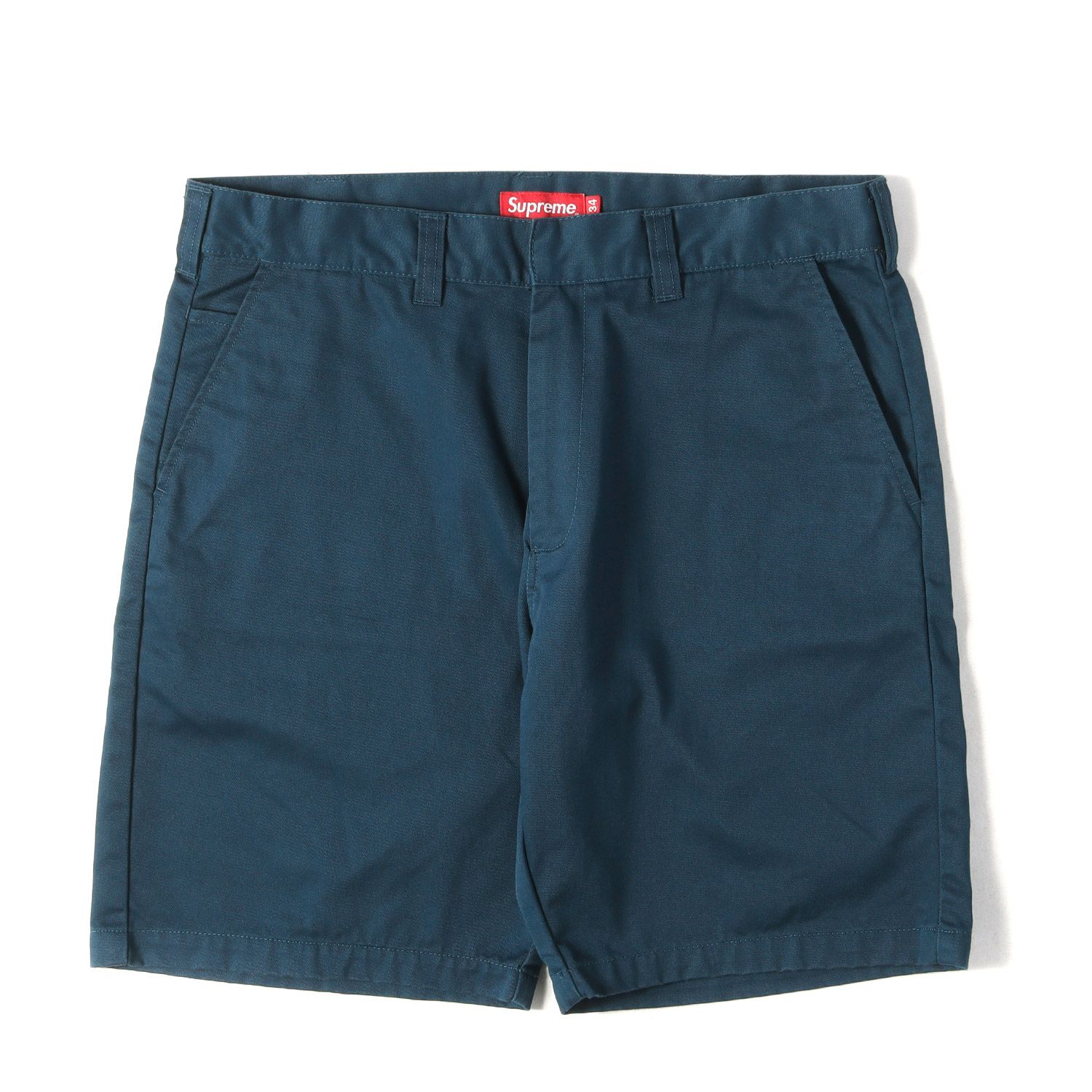 Supreme シュプリーム パンツ ティール サイズ:34 | T/Cツイル ワーク ショーツ(Work Short) | ボトムス ショートパンツ 【メンズ】【中古】