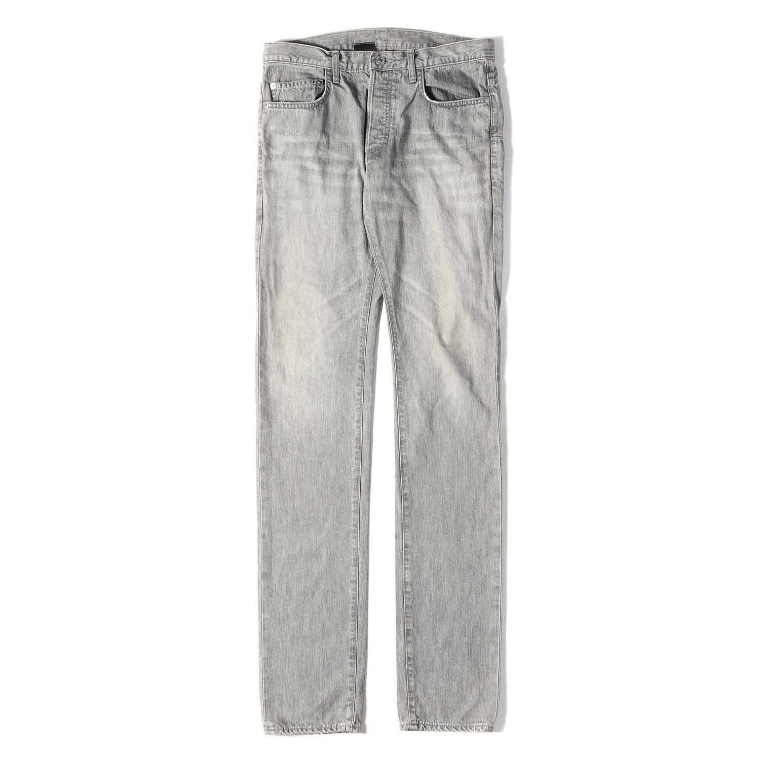 ベッカム着用モデル DIOR HOMME エディ期 グレーデニムパンツ Dior HOMME ディオールオム パンツ グレー サイズ:30 | 09aw