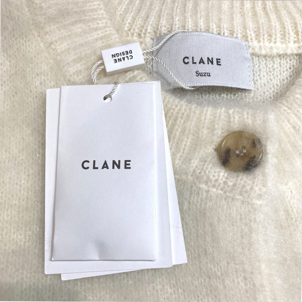 未使用 24AW CLANE クラネ 広瀬すず MOHAIR LOOSE KNIT CARDIGAN