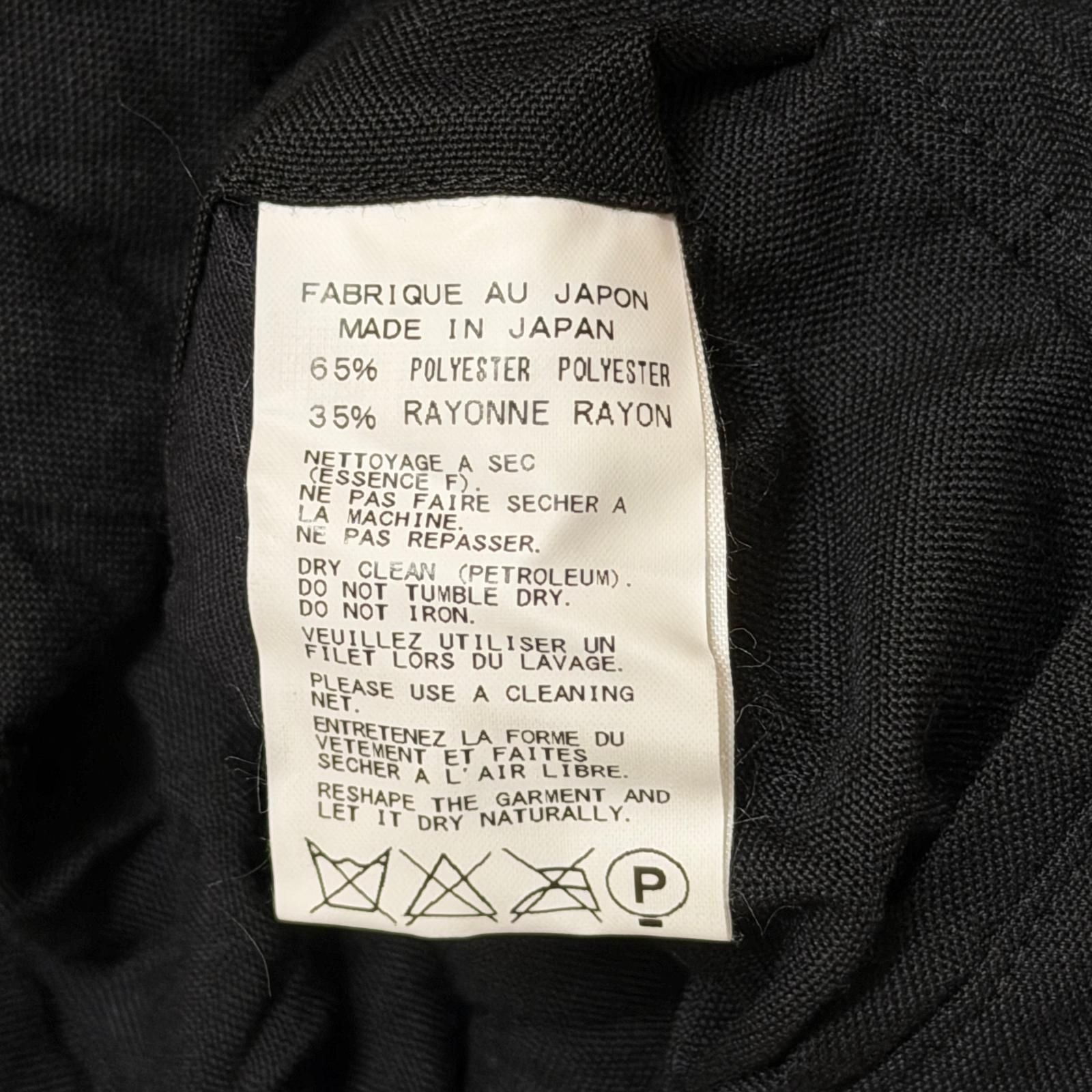 参考上代88000円 Yohji Yamamoto POUR HOMME 16SS 皺加工ジャケット