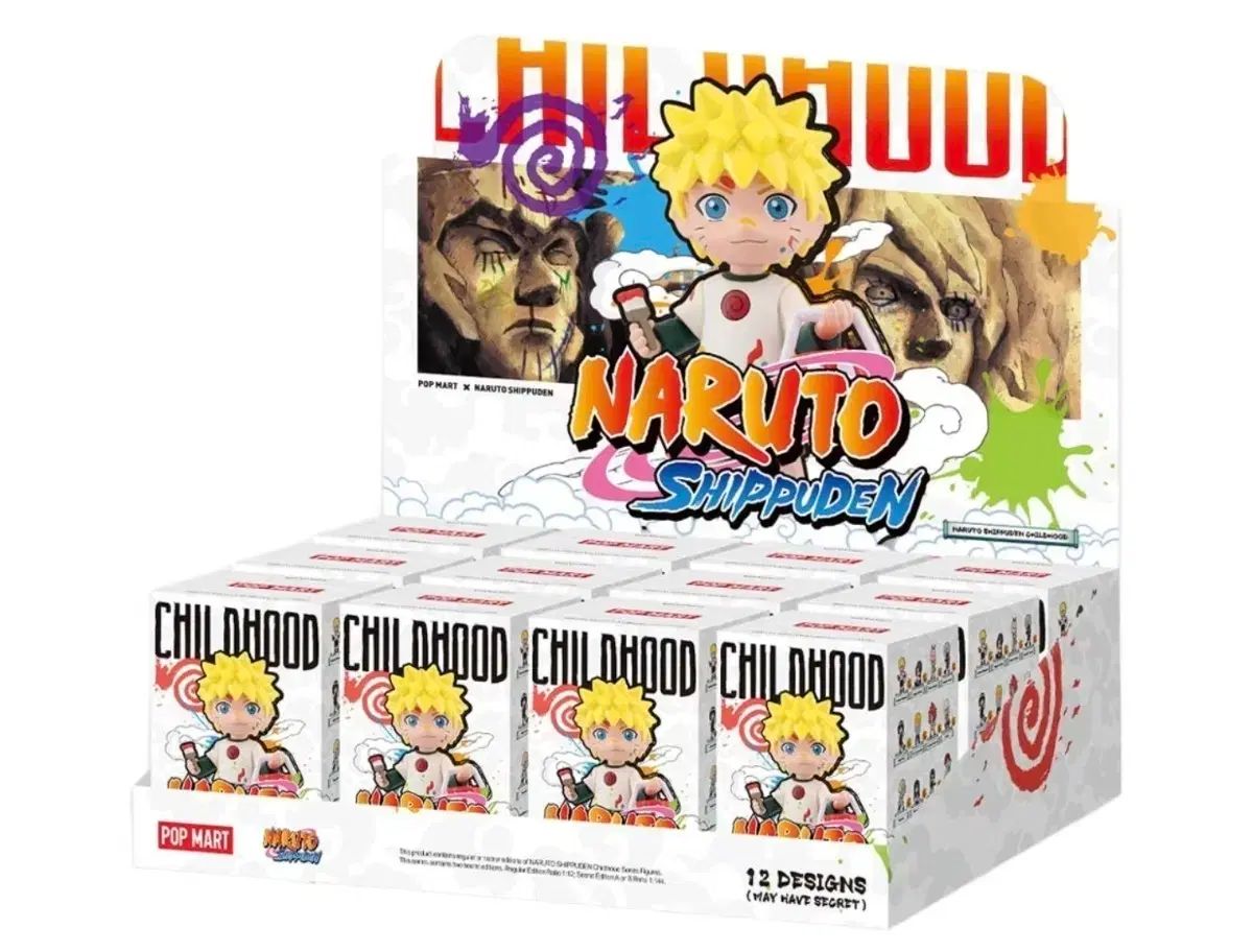 POP MART NARUTO -ナルト- 疾風伝 幼少期 未開封 12個入り 定価出品
