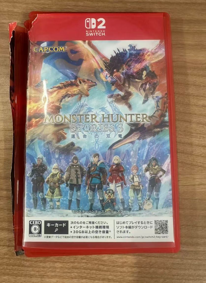 【欠けあり】モンスターハンターストーリーズ3　～運命の双竜～/Switch 2