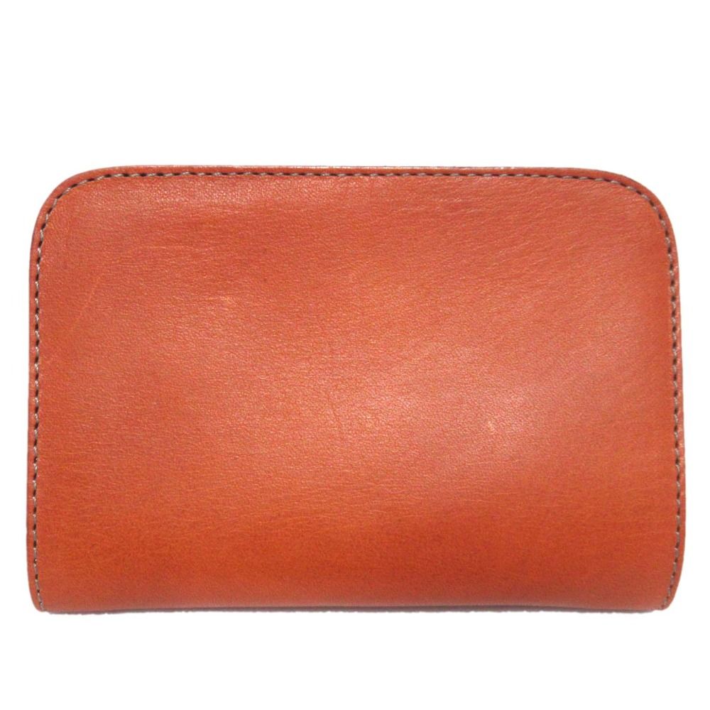 美品 REDMOON レッドムーン レザー 二つ折り ウォレット 財布 札入れ