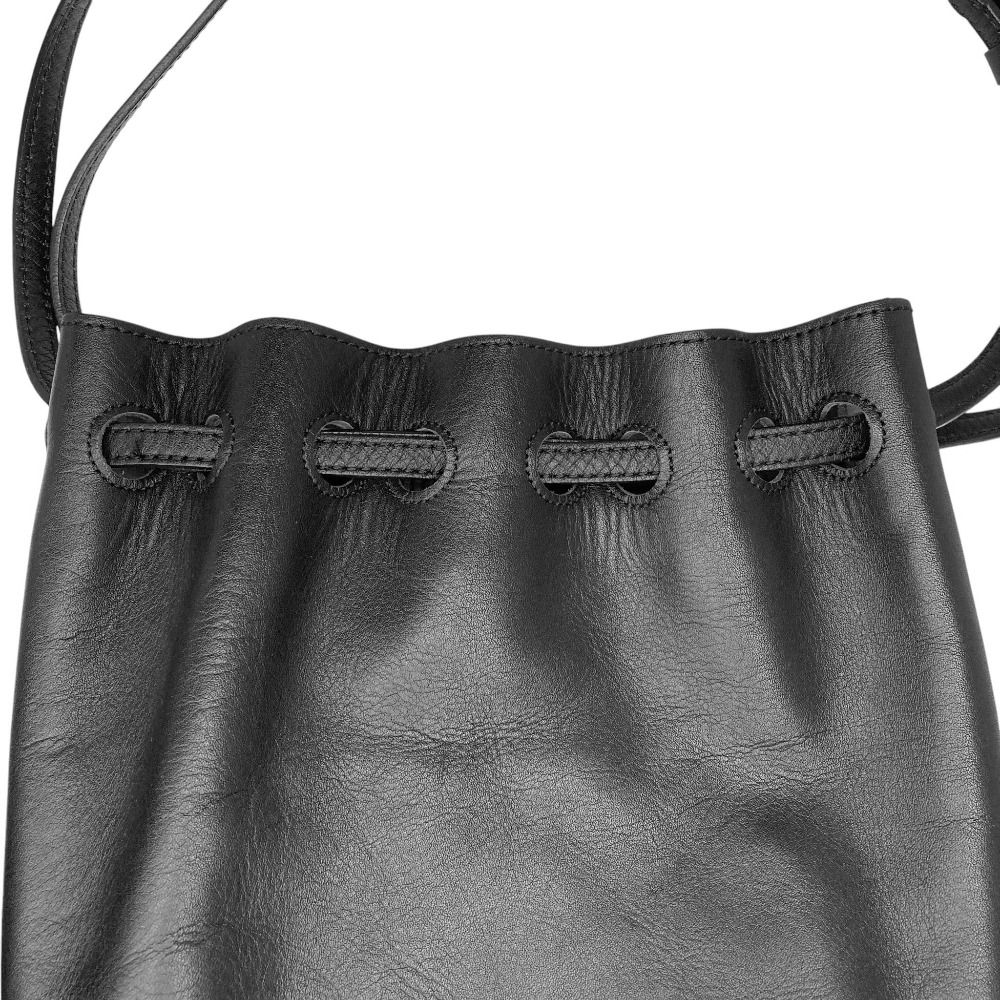 美品 MARY AL TERNA メアリオルターナ 巾着 ドローストリング 