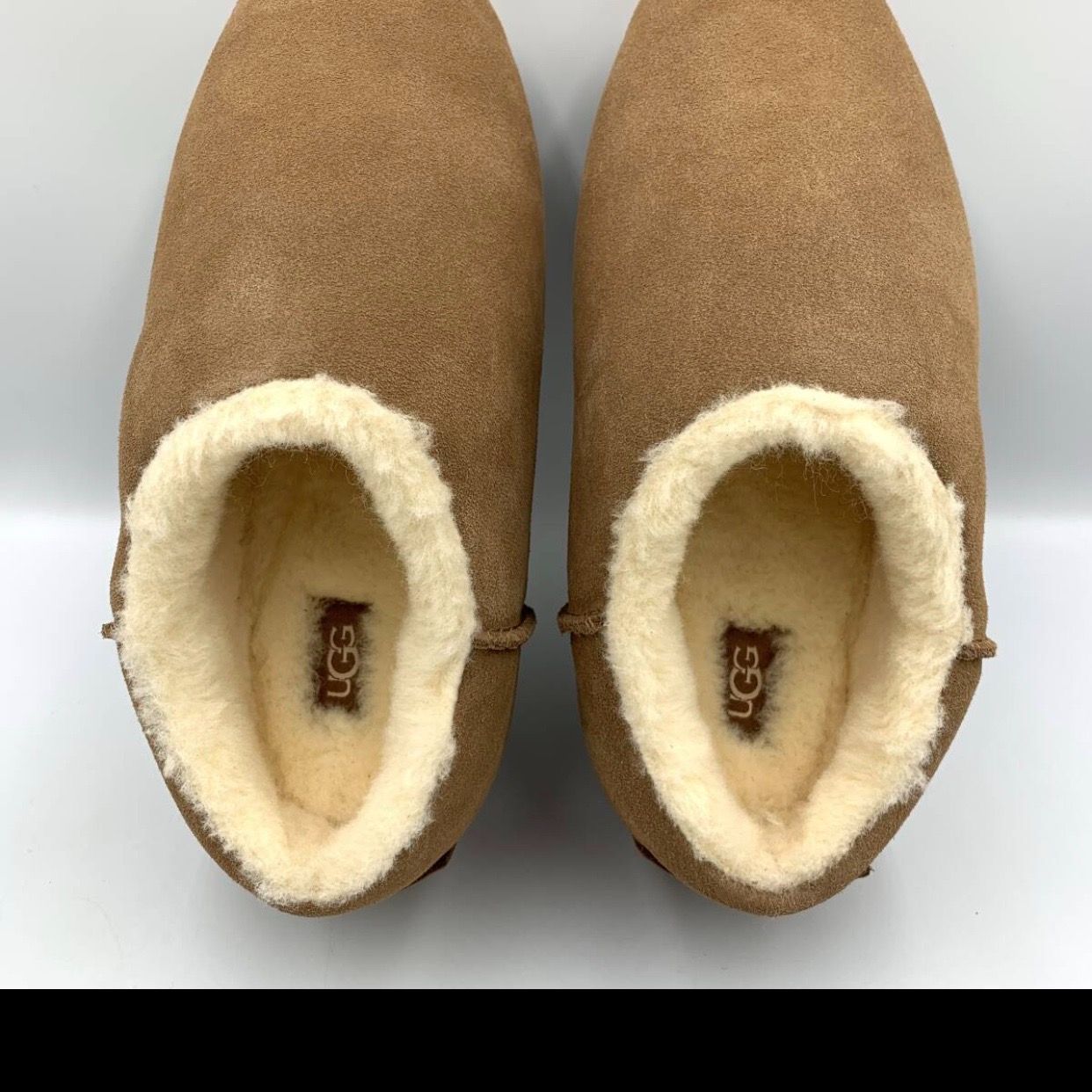 UGG PUMPED SLIDE スリッポン スエード サンダル 厚底 スリッパ 1158215-CHE-06 23cm アグ パンプドスライド（ME78-25256）