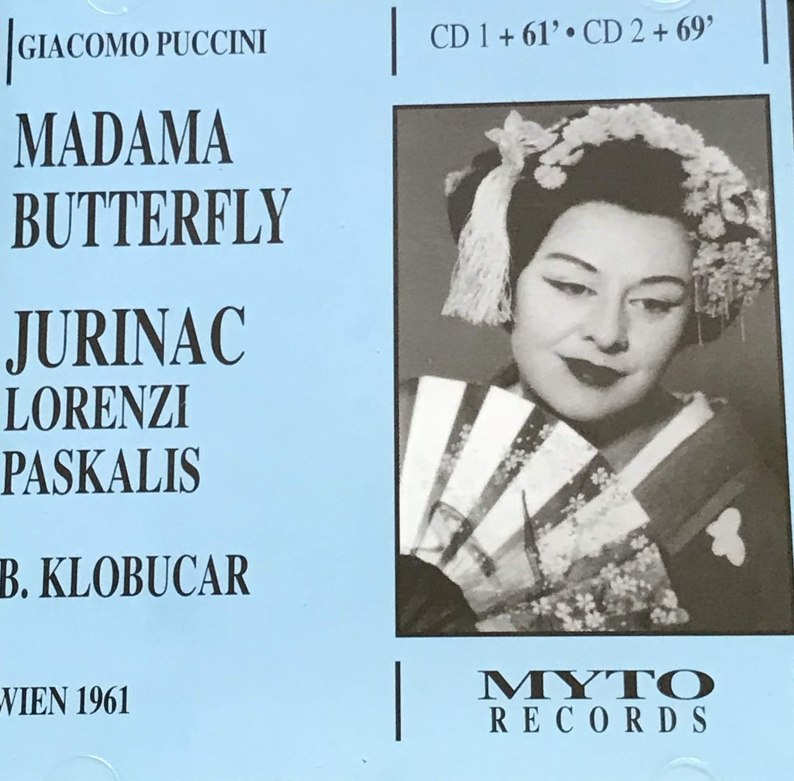 【CD】Madame Butterfly