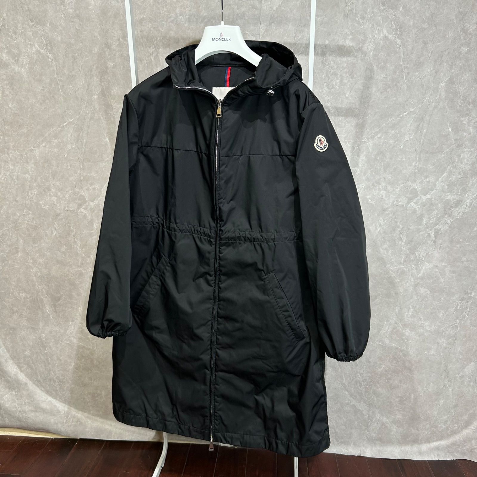 MONCLER モンクレールナイロン スプリングコートMILLAU黒0 - メルカリ