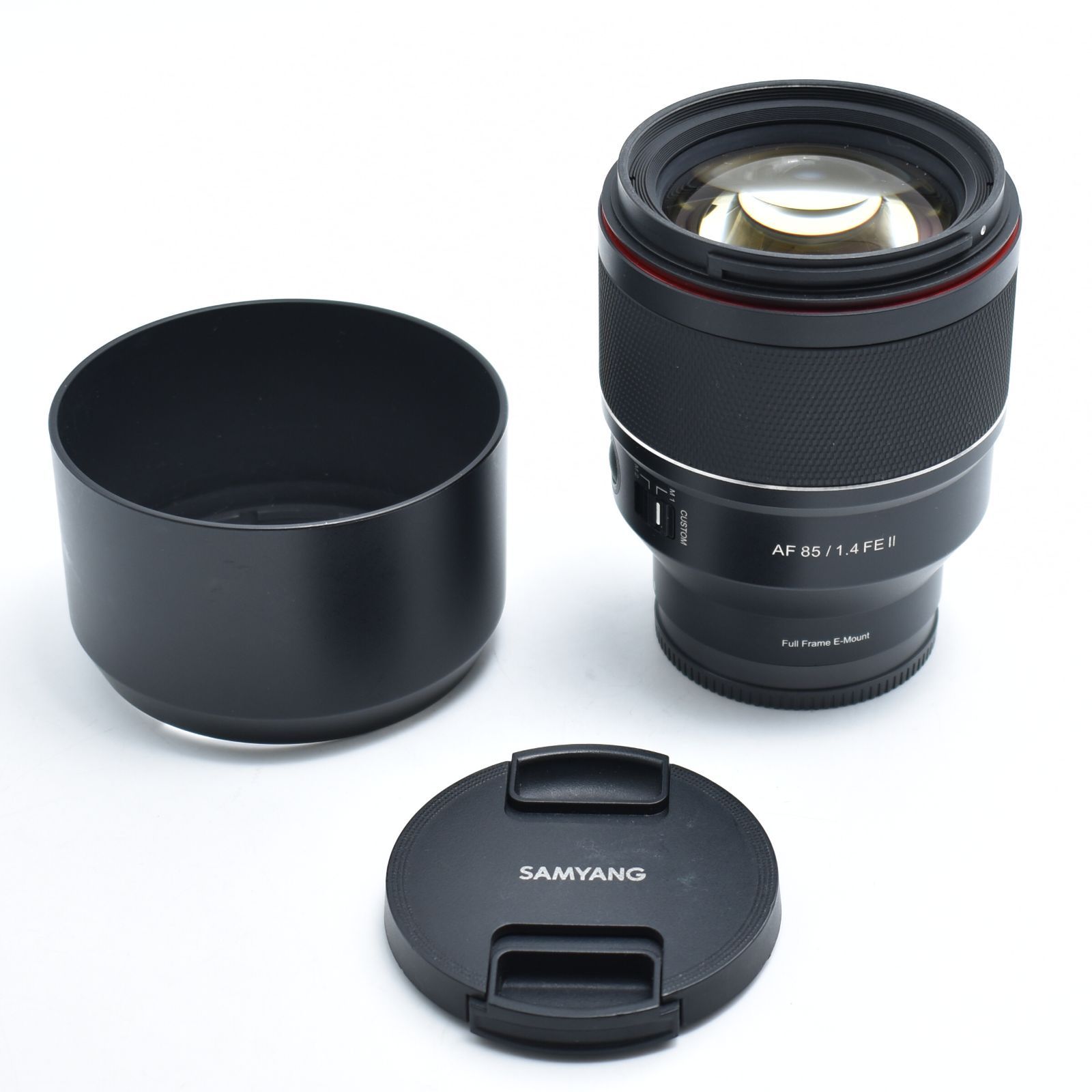 B#12302 SAMYANG 単焦点レンズ AF 85mm F1.4 FE II ソニー α Eマウント フルサイズ対応 中望遠 ブラック 888367