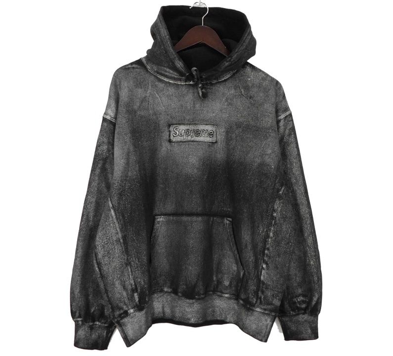 シュプリーム Supreme ×　メゾン マルジェラ Maison Margiela ■ 24SS 【 Foil Box Logo Hooded Sweatshirt 】 フォイル ボックスロゴ フーデッド スウェットシャツ　32550 シュプリーム Supreme × エムエムシックス メゾン マルジェラ 24SS