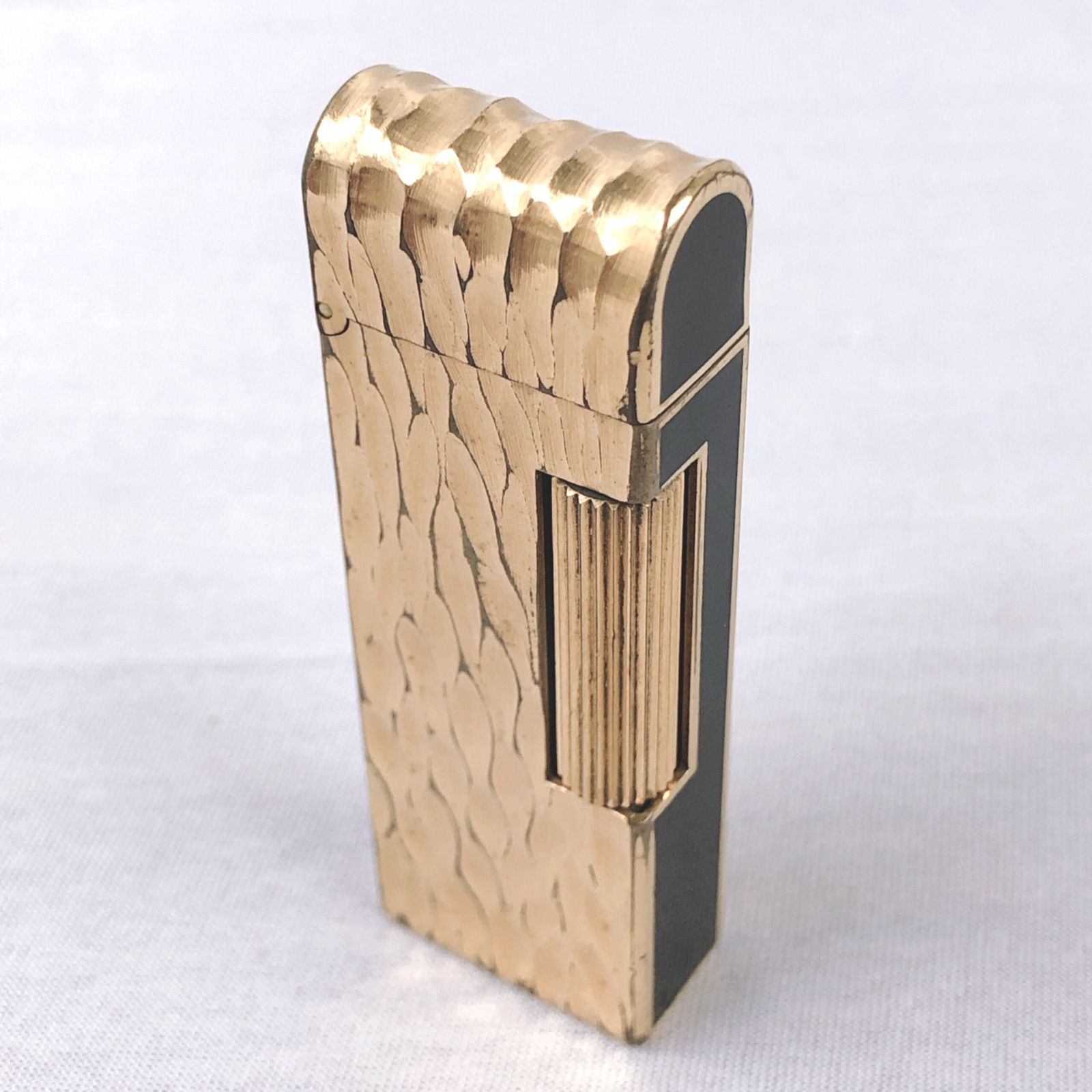 dunhill ガスライター ゴールド×ブラック