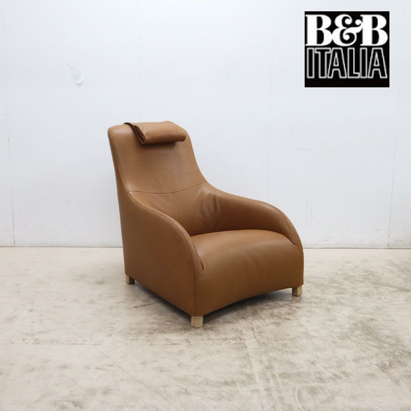 美品■B＆Bイタリア■チッテリオ■68.8万～■カロス■ラウンジチェア■1人掛け 美品□B＆Bイタリア□チッテリオ□68.8万～□カロス□ラウンジチェア