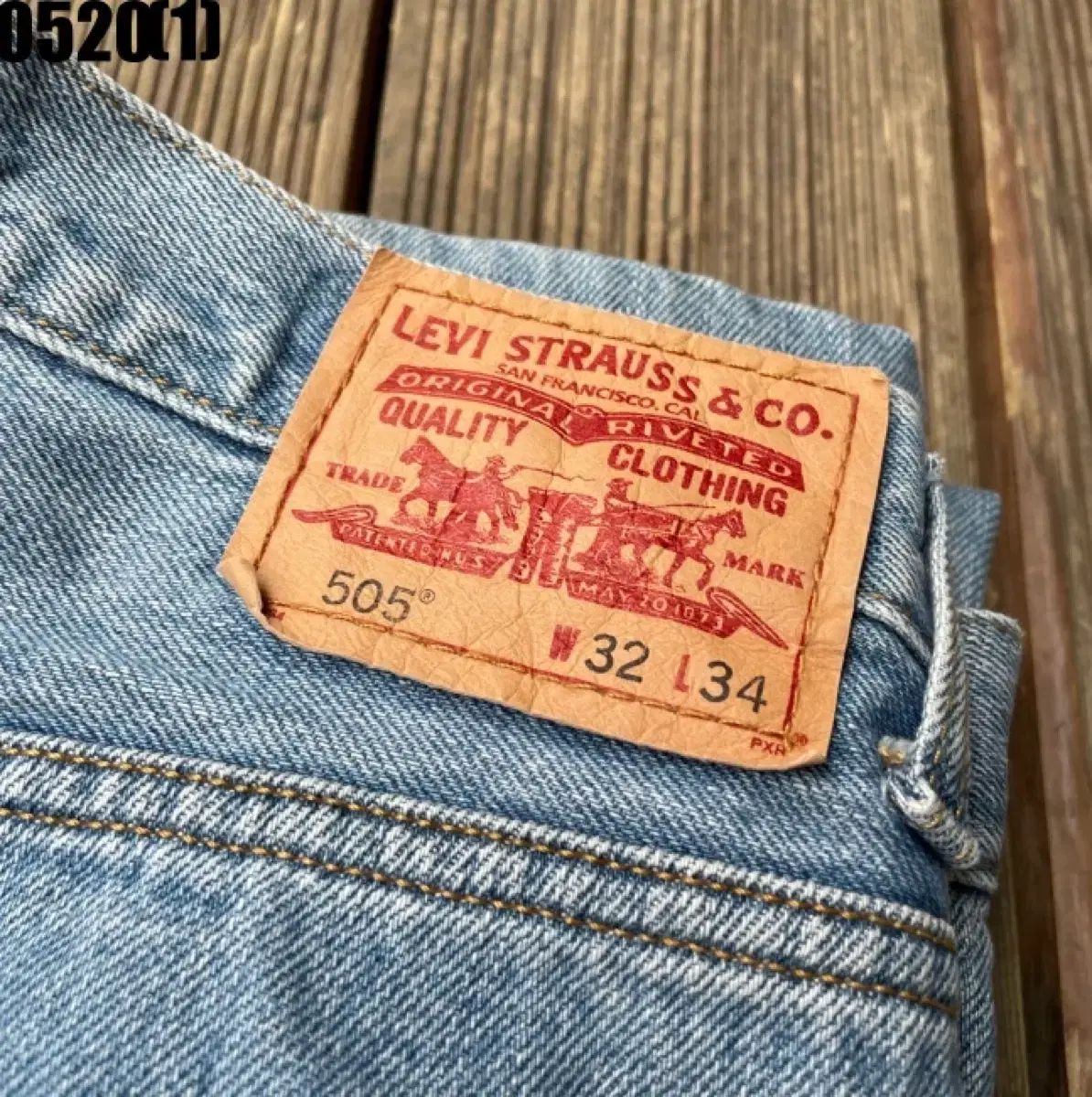 リーバイス 505 デニムパンツ L