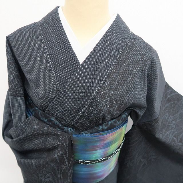❁tomihisa❁新品 紗紬 夏着物 正絹”しっとりと奥ゆかしく。大人の
