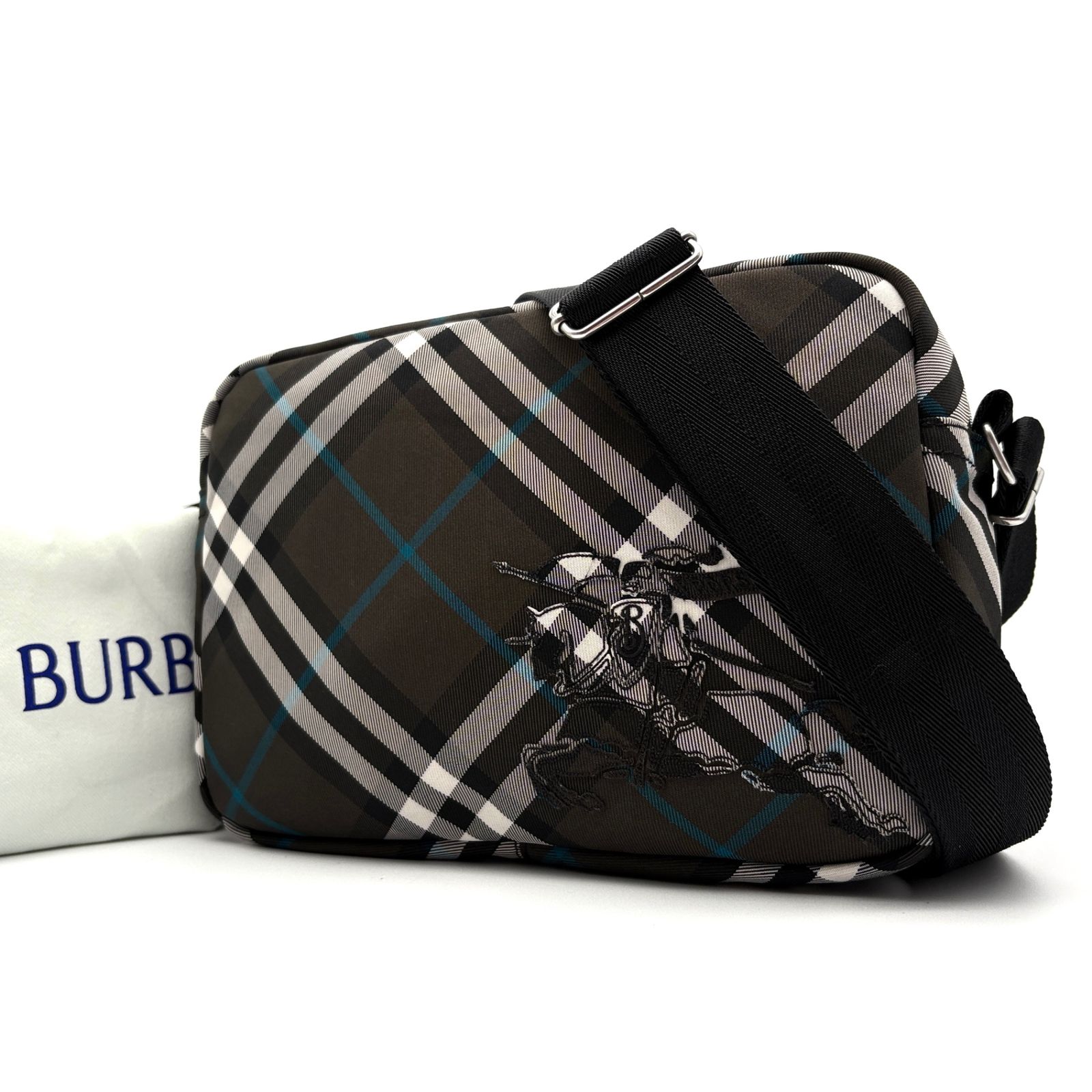 未使用に近い BURBERRY バーバリー クラシックベルトバッグ ショルダー 