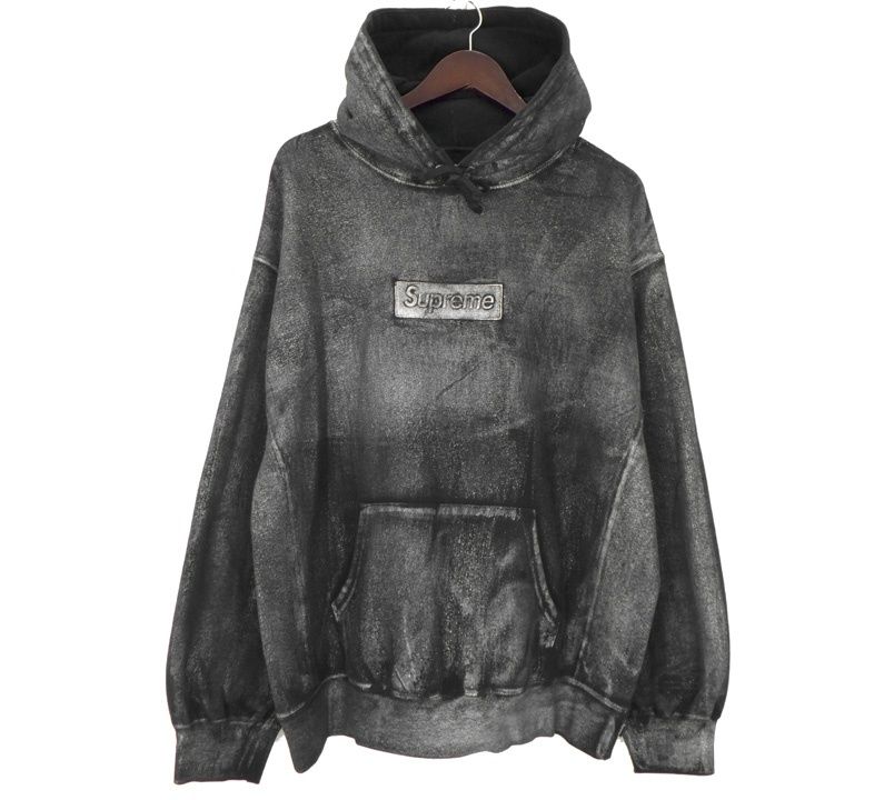 シュプリーム Supreme × エムエムシックス メゾン マルジェラ 24SS 【 Foil Box Logo Hooded Sweatshirt 】 フォイル ボックスロゴ フーデッド スウェットシャツ パーカー　50482