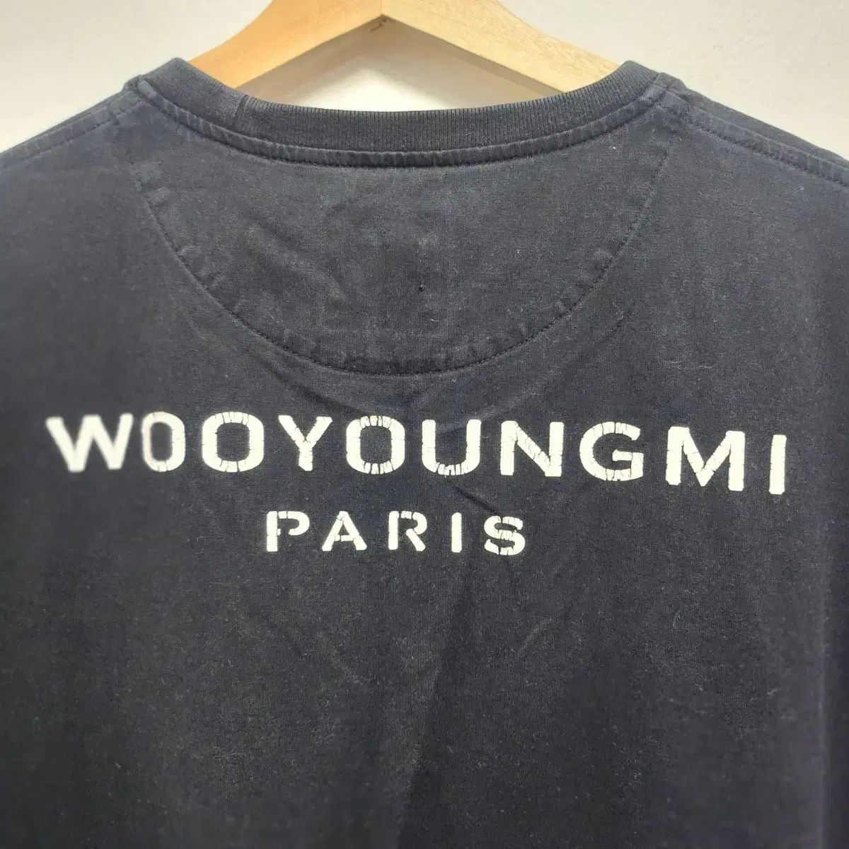 WOOYOUNGMI ウーヨンミ バックロゴ 半袖Tシャツ (9583) - メルカリ