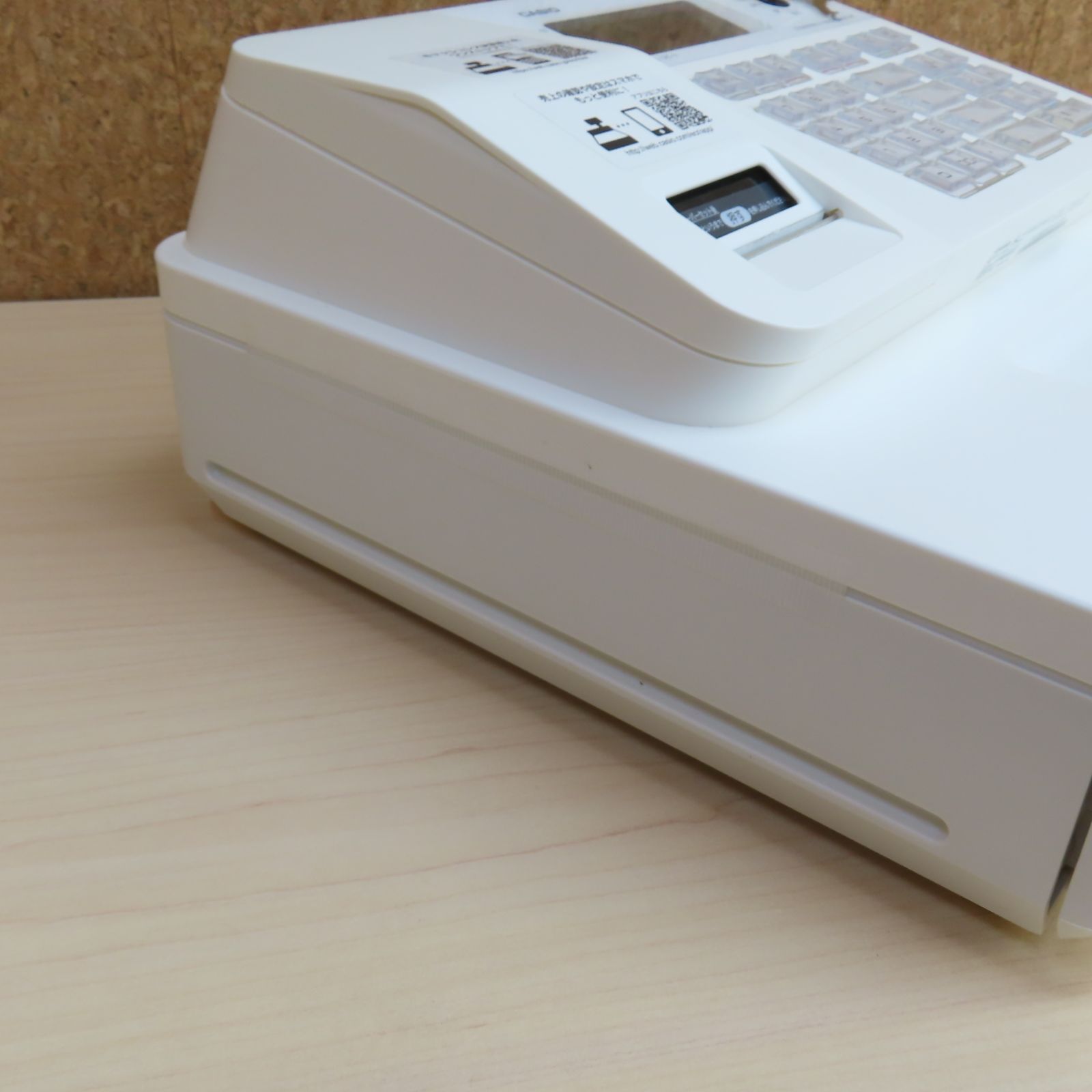 CASIO カシオ レジスター SR-G3 ホワイト - メルカリ