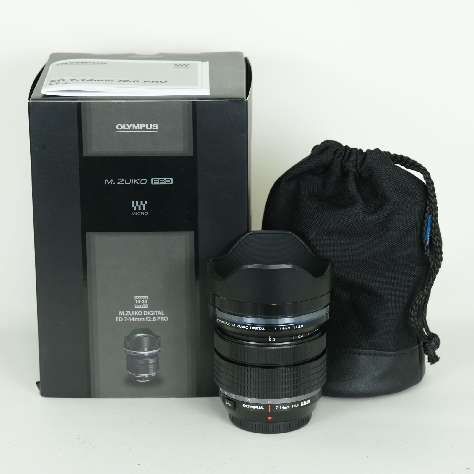 美品】M.ZUIKO DIGITAL ED 7-14mm F2.8 PRO 美品] OLYMPUS M.ZUIKO