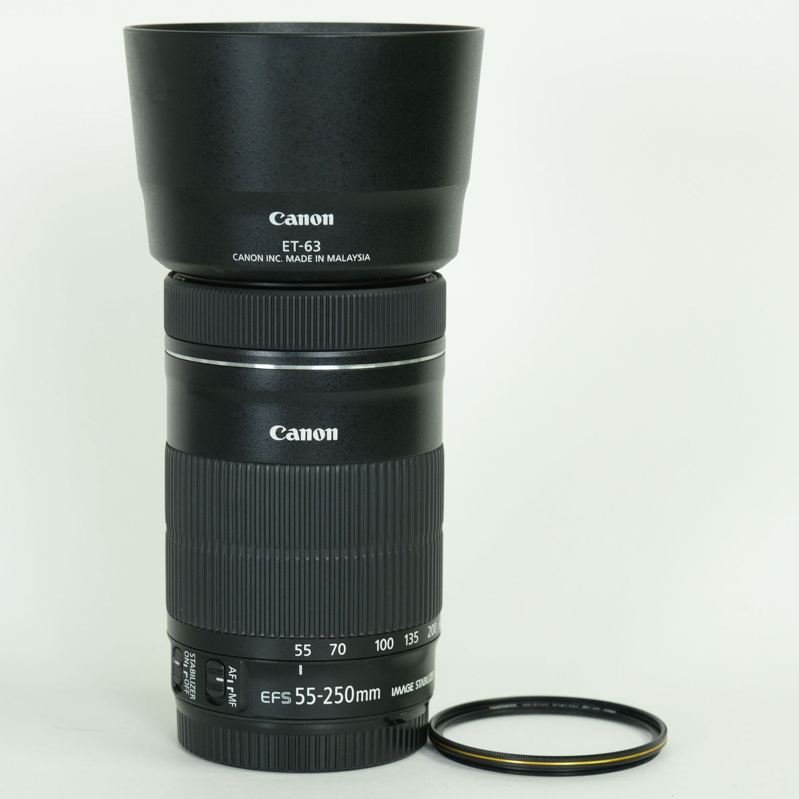 [美品 | フード・フィルター付] Canon EF-S55-250mm F4-5.6 IS STM | Canon EF-Sマウント