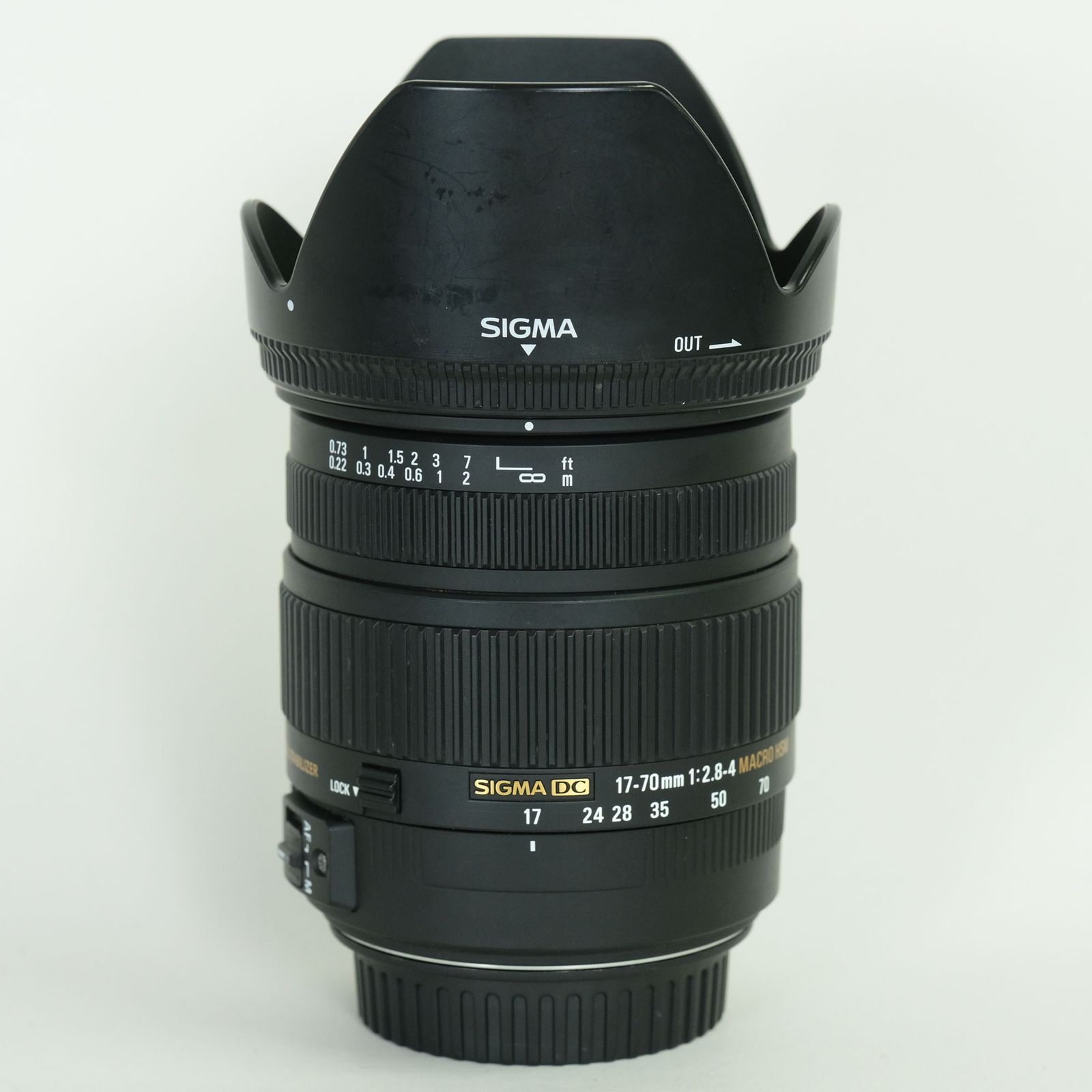 良品] SIGMA 17-70mm F2.8-4 DC MACRO OS HSM [キヤノンEF用] | Canon 