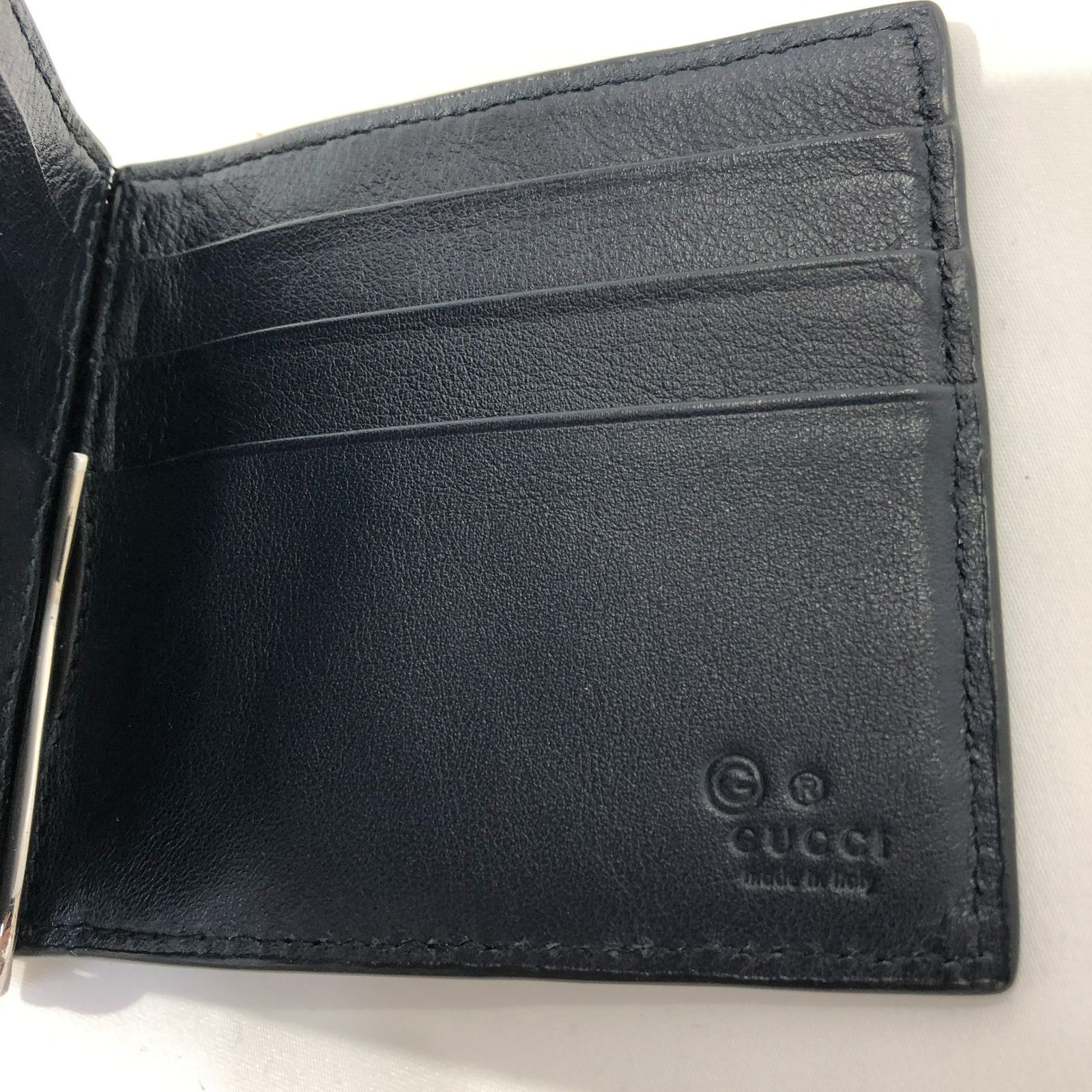 【GUCCI 】グッチ　レザーパソコンケース　濃紺 GUCCI 】グッチ レザーパソコンケース 濃紺 GUCCI 】グッチ レザー