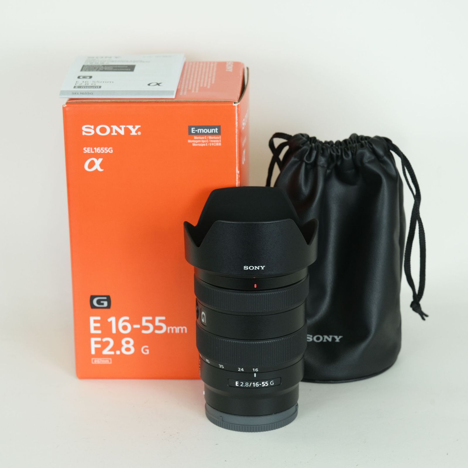 美品] SONY E 16-55mm F2.8 G SEL1655G | SONY Eマウント - メルカリ