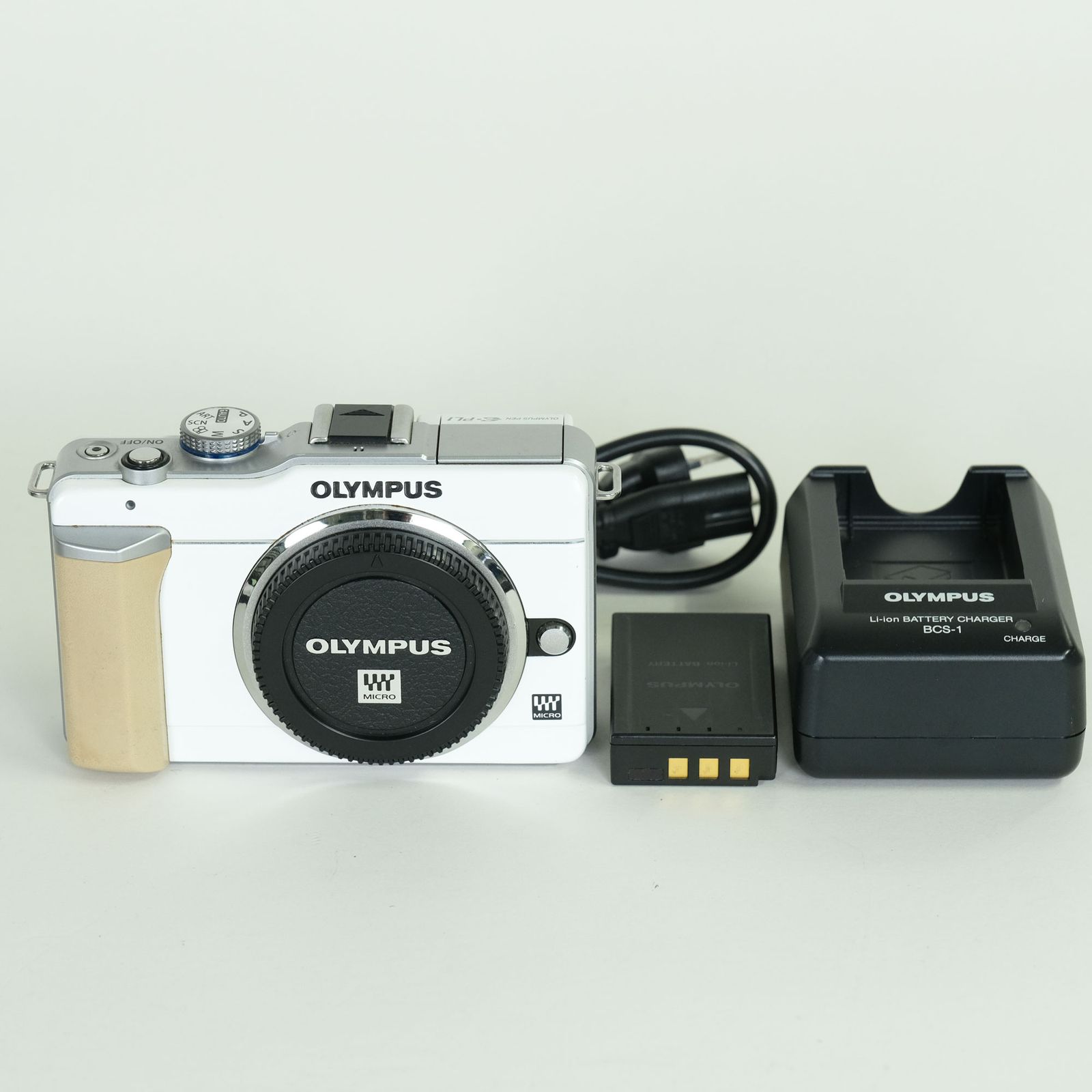 [並品 | シャッター数7,750回] OLYMPUS PEN Lite E-PL1 ボディ ホワイト | マイクロフォーサーズマウント