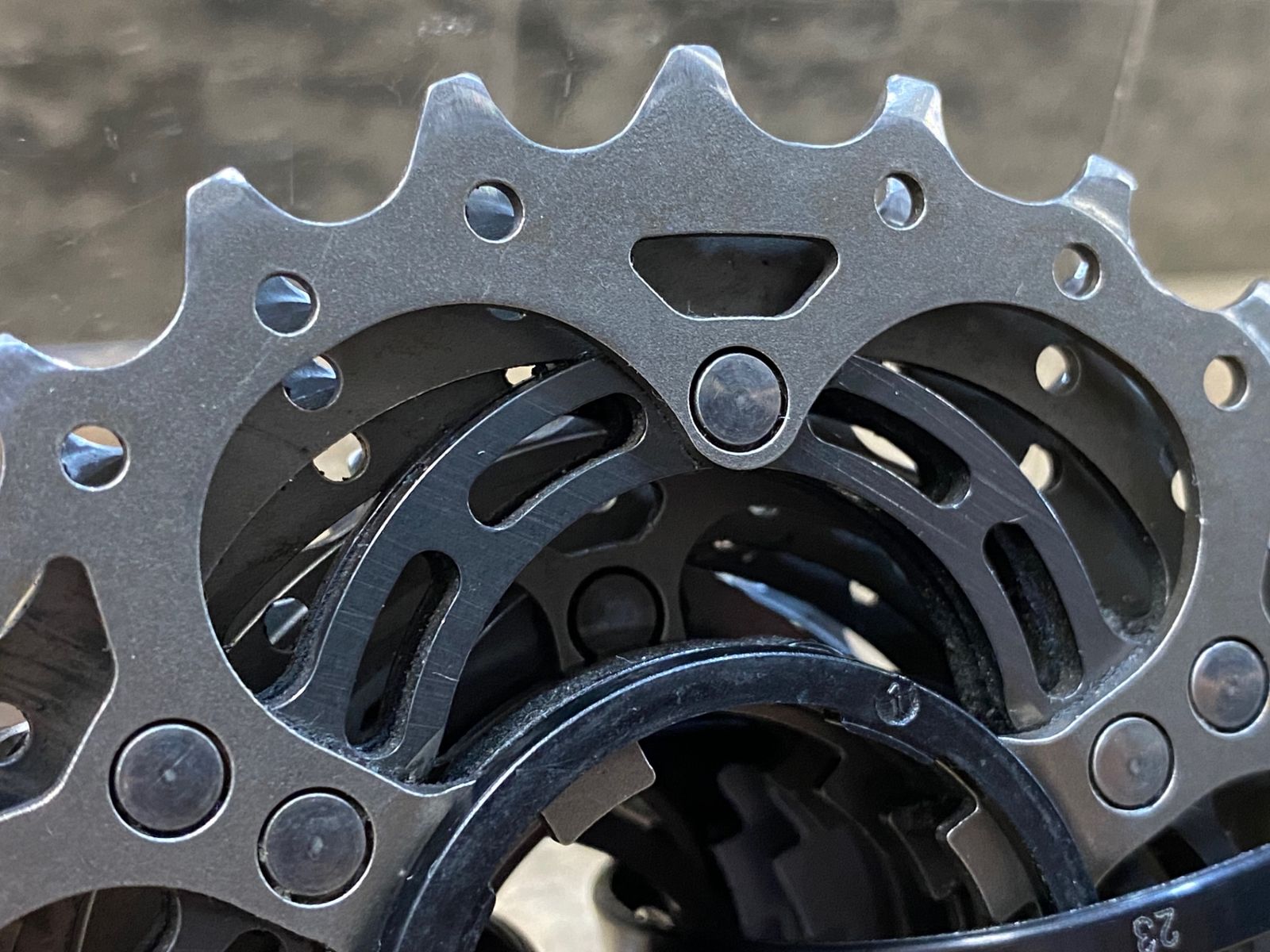 カンパニョーロスーパーレコード11S スプロケ 12-25T　極美品☆ CAMPAGNOLO 「カンパニョーロ」 SUPER RECORD 12-25T 11S スプロケット